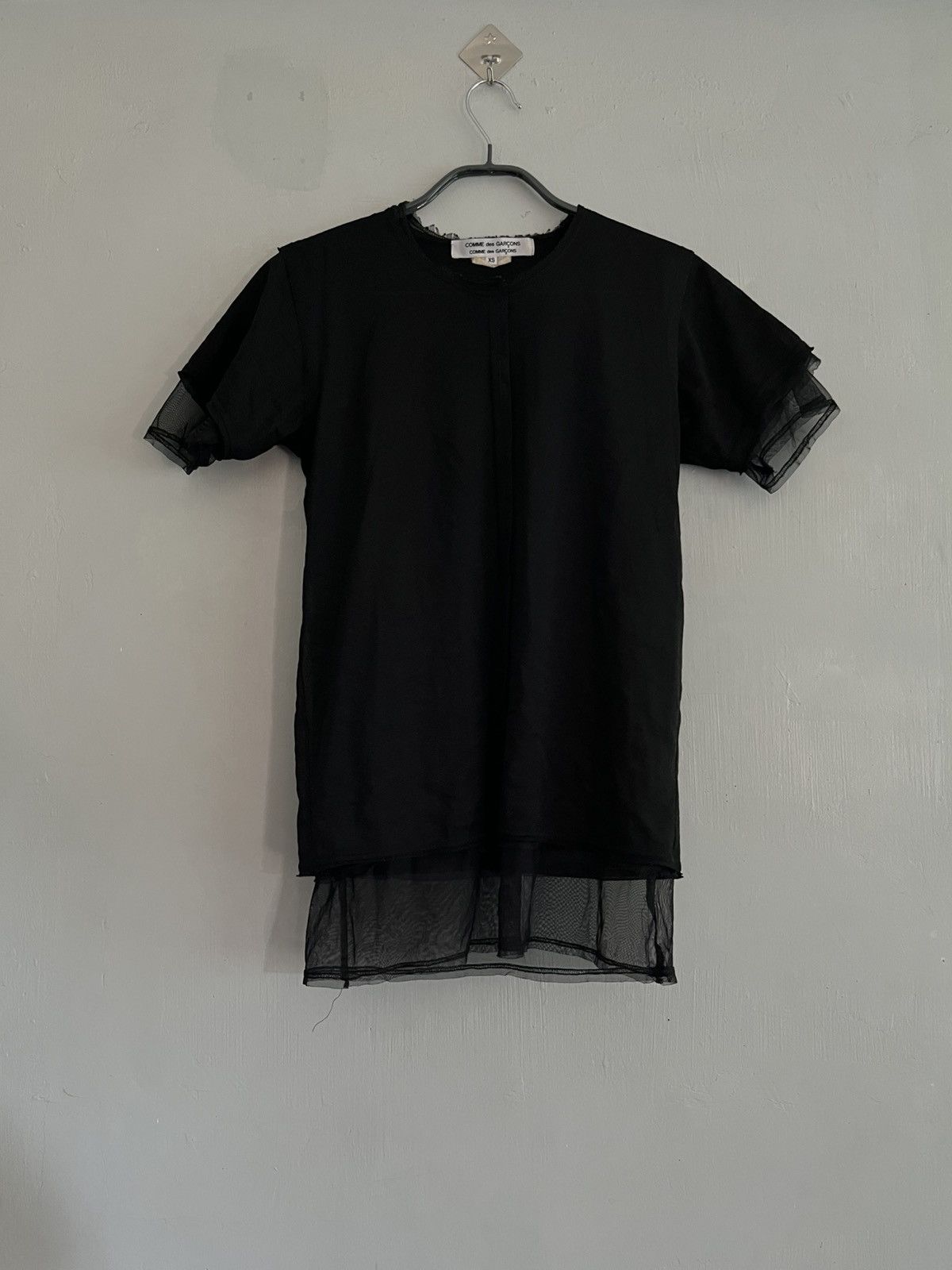 Comme des Garcons Comme Des Garcons three layered sheer silk top Size XS / US 0-2 / IT 36-38 - 1 Thumbnail