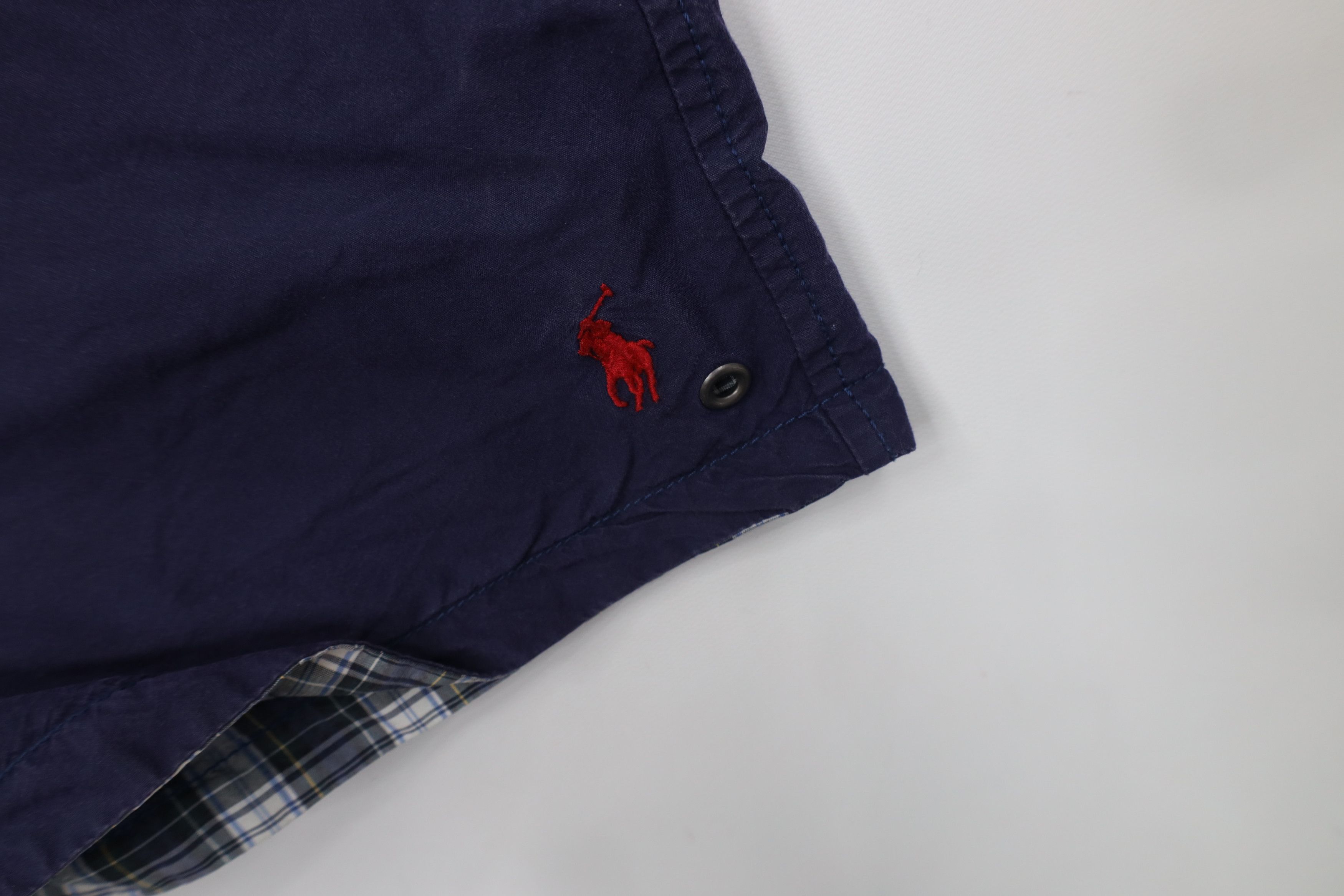 Ralph Lauren Vintage 90s Ralph Lauren Reversible Above Shorts Swim Trunks Size US 34 / EU 50 - 5 Thumbnail