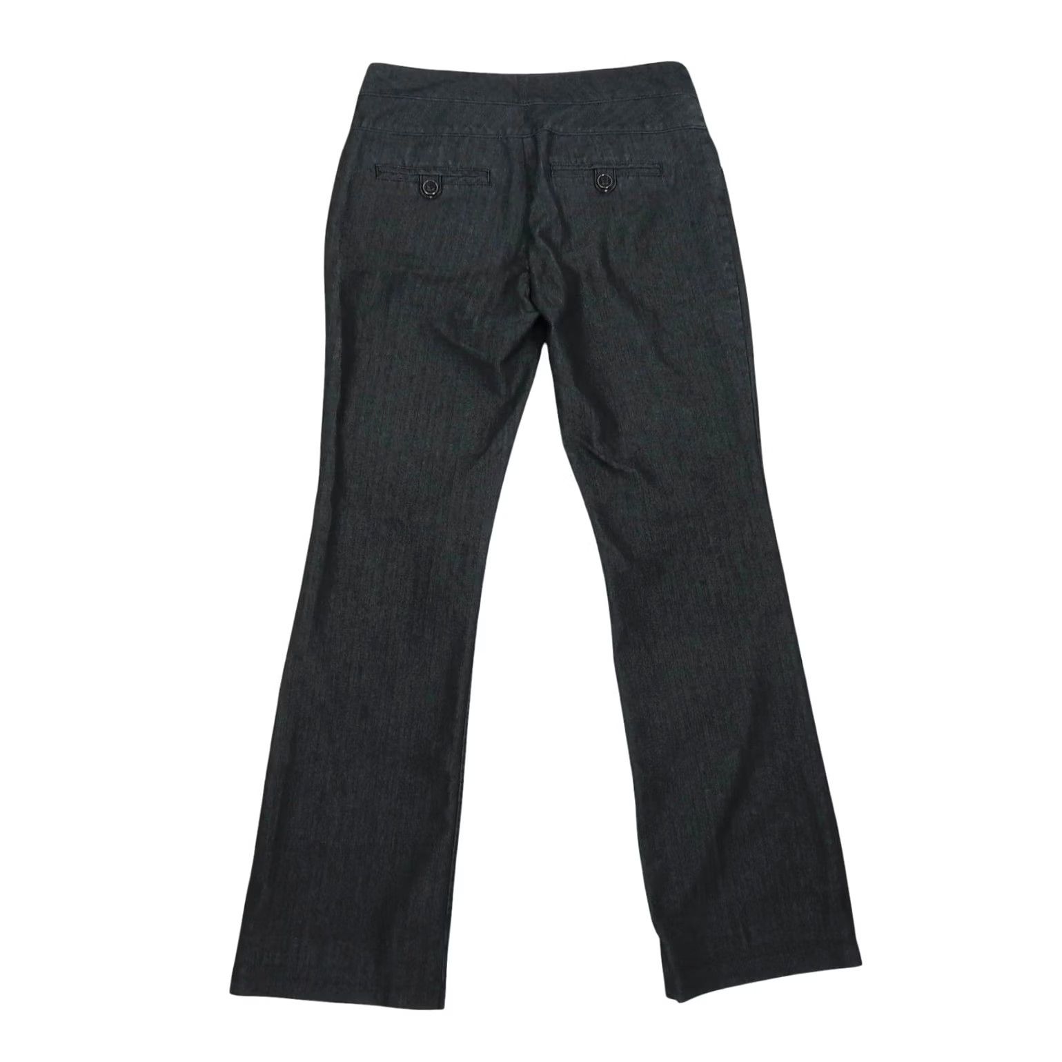 Vintage VINTAGE Joe Benbasset Charcoal Grey Low Rise Bootcut Pants 0 Women Dress Pants 90s Fashion 29in Inseam Mens? Women? Size 25" / US 0 / IT 36 - 3 Thumbnail