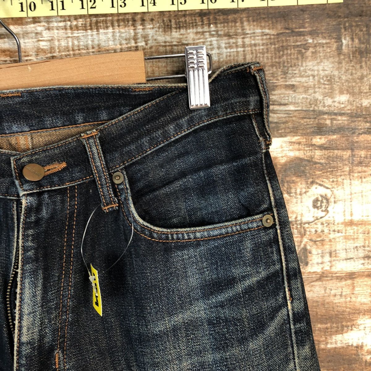 Vintage Wrangler Blue vintage Denim Pants #A1389 Size US 30 / EU 46 - 8 Thumbnail