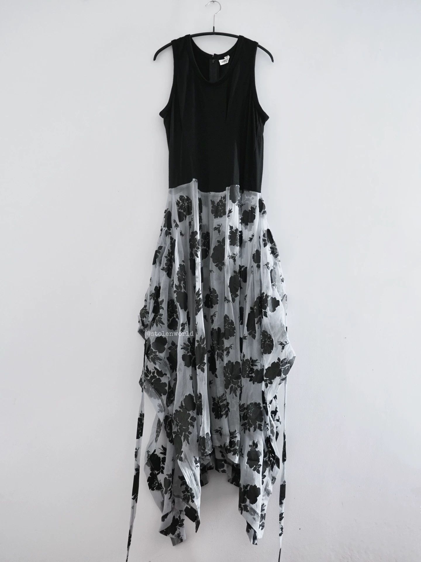 Comme des Garcons Comme des Garçons 1995 Rose Tulle Wool Dress Size F Size S / US 4 / IT 40 - 1 Thumbnail