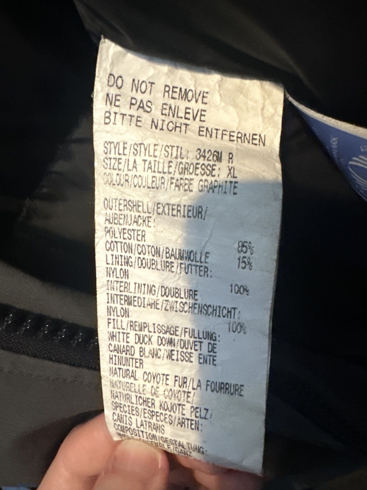 Canada Goose Canada Goose - XL - Grey - Chateau Parka Size US XL / EU 56 / 4 - 12 Thumbnail