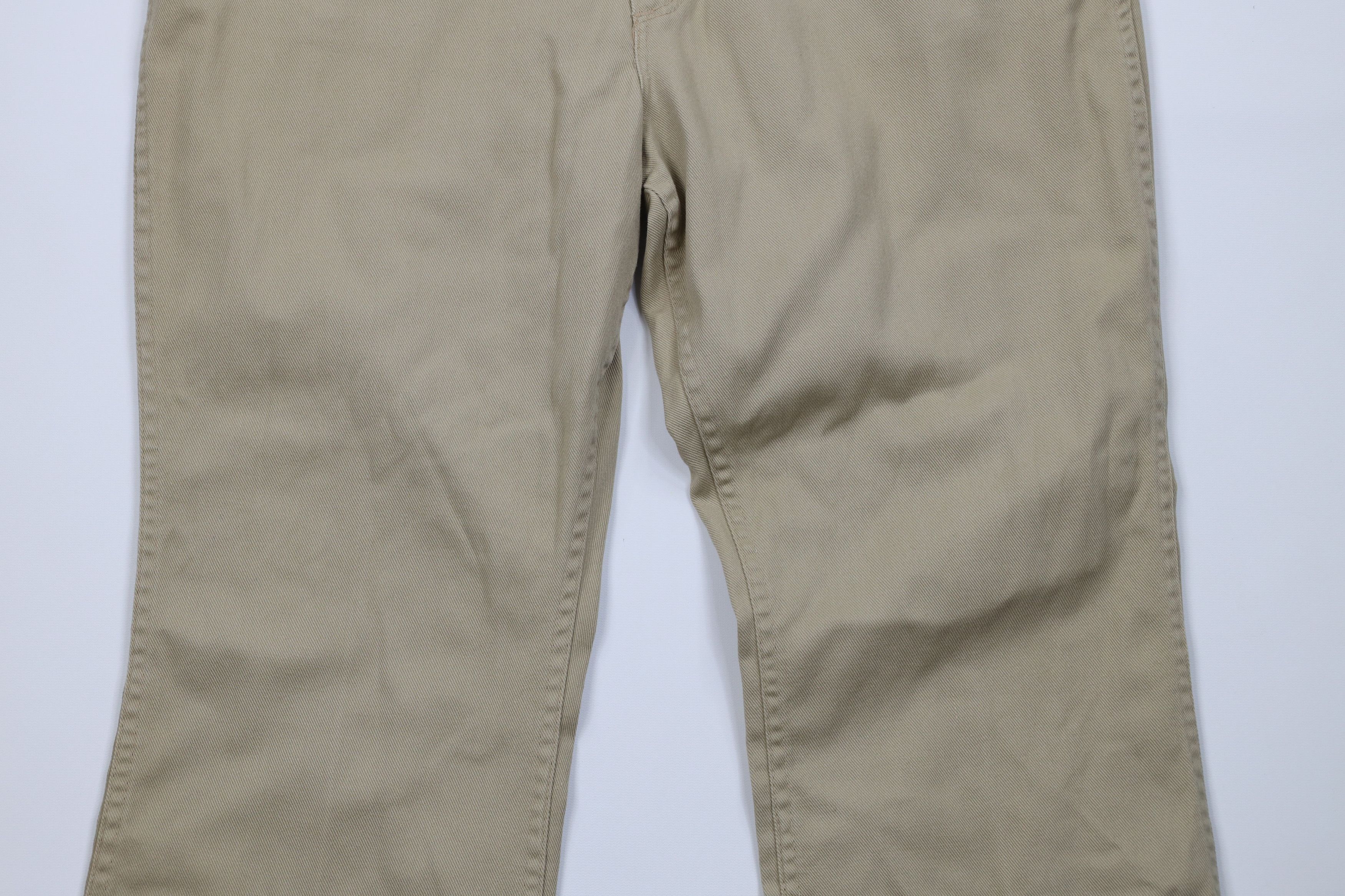 Vintage Vintage 70s Streetwear Bell Bottoms Denim Jeans Beige USA Size US 36 / EU 52 - 3 Thumbnail