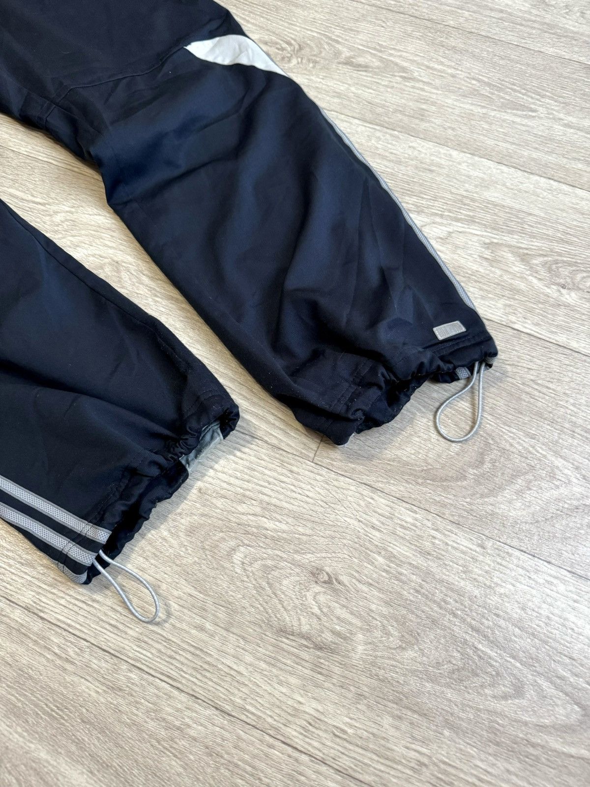 Adidas 🔷Vintage Adidas Nylon Drill Y2K Track Pants 2000s🔷 Size US 36 / EU 52 - 3 Thumbnail
