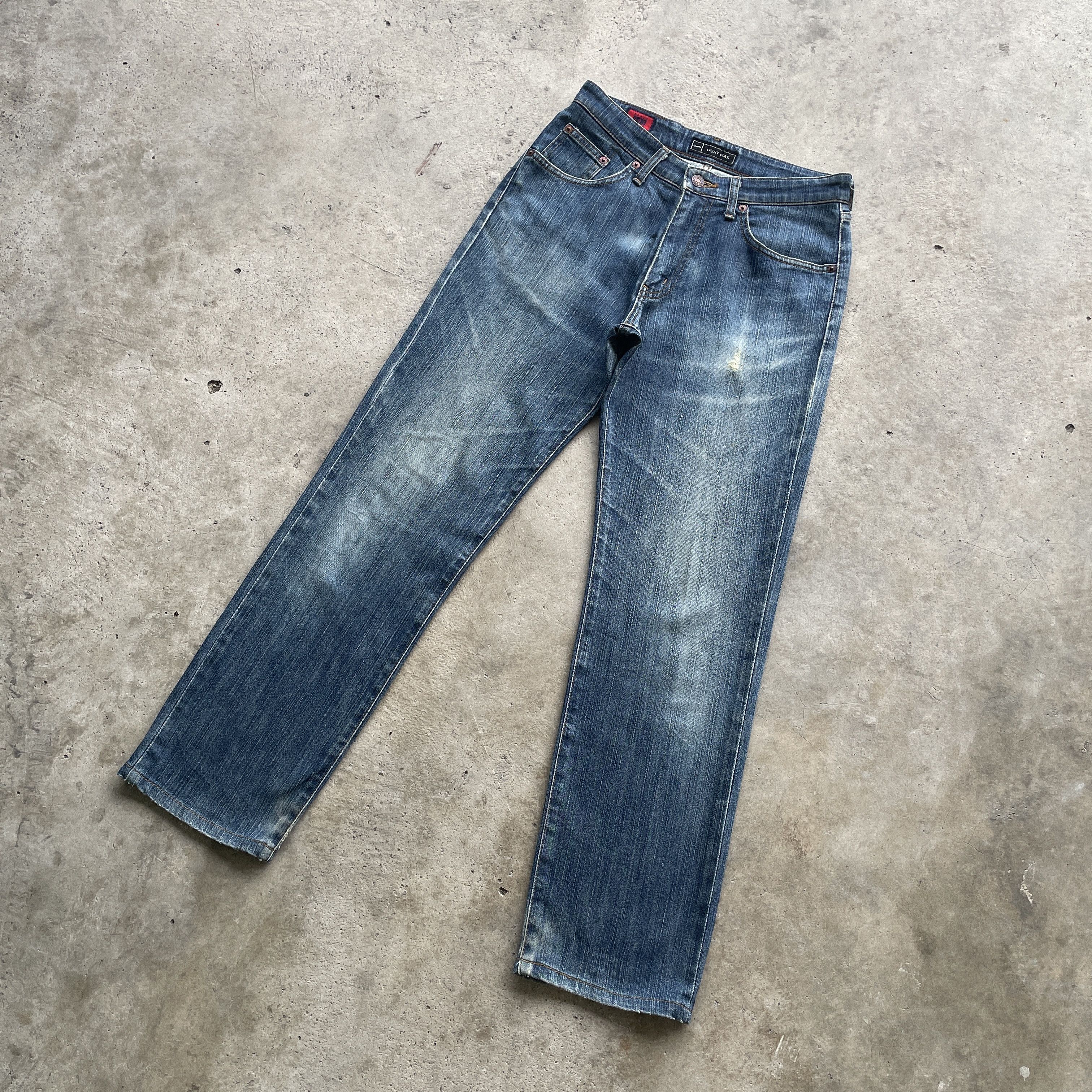 Edwin × Japanese Brand VINTAGE EDWIN 503 JEANS FADED LIGHT FLEX PANTS W29 Size US 29 - 1 Thumbnail