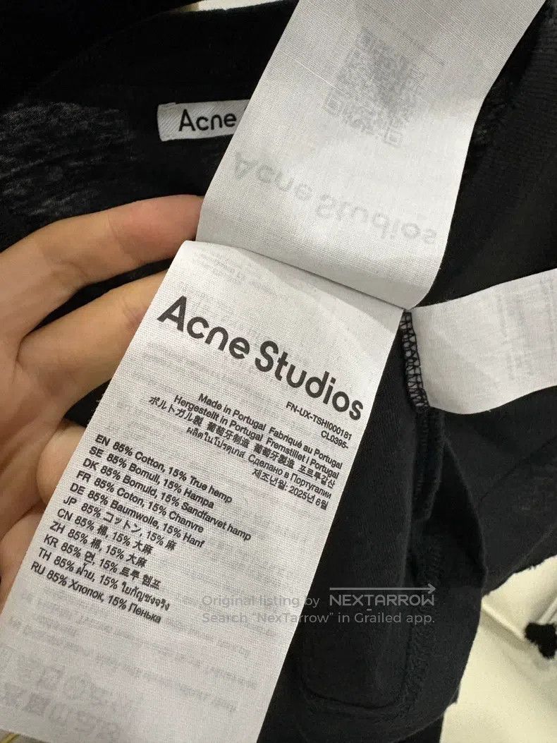 Acne Studios Acne Studios 1996 Printed Short-Sleeve T-Shirt Size XS / US 0-2 / IT 36-38 - 5 Thumbnail
