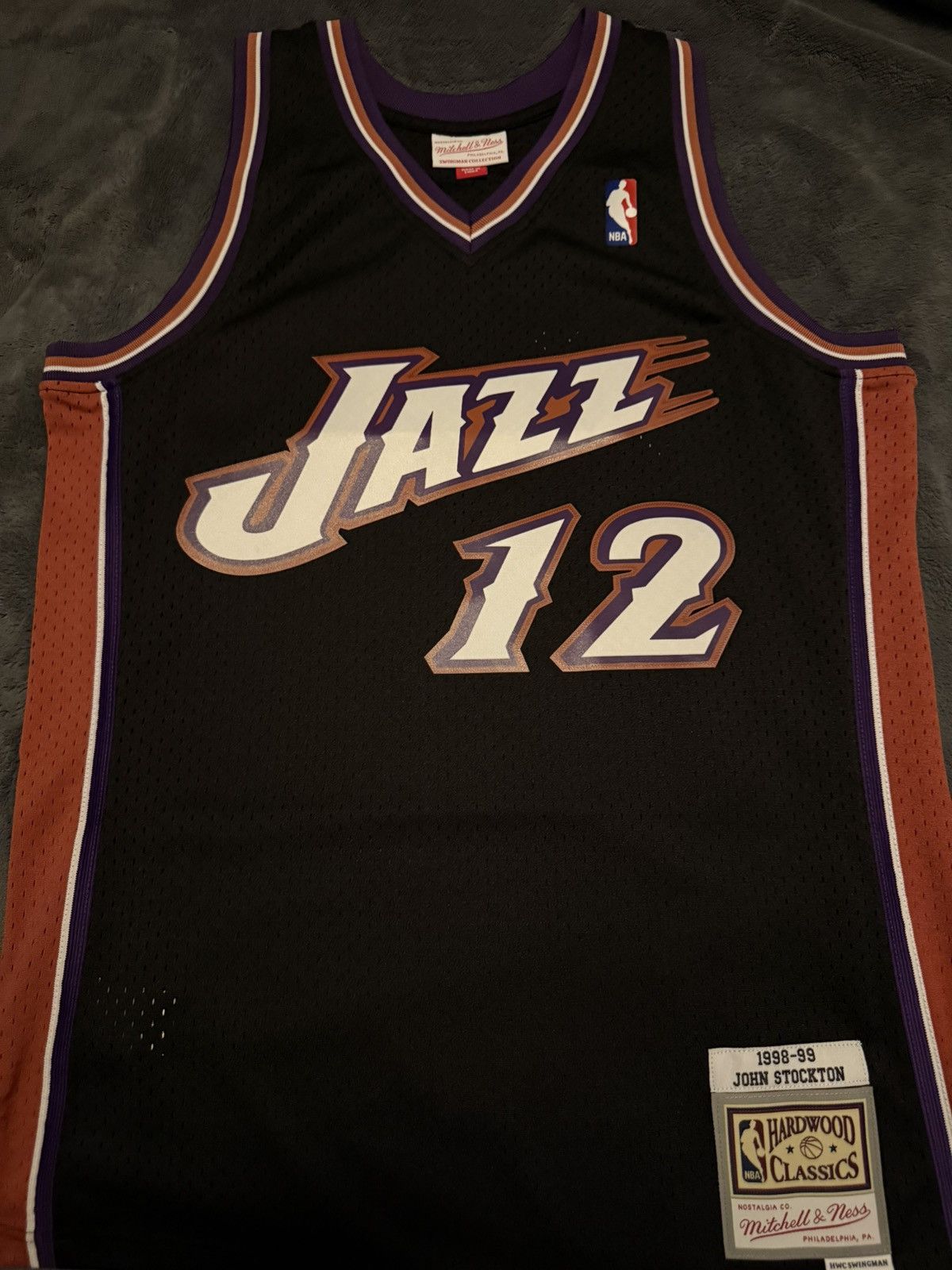 Mitchell & Ness John Stockton Jersey Size US M / EU 48-50 / 2 - 1 Thumbnail