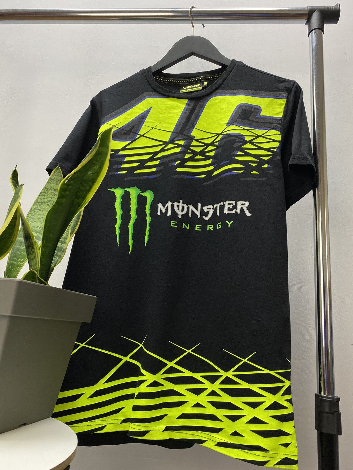 Red Bull Monster Energy T Shirt Valentino Rossi Size US L / EU 52-54 / 3 - 4 Thumbnail
