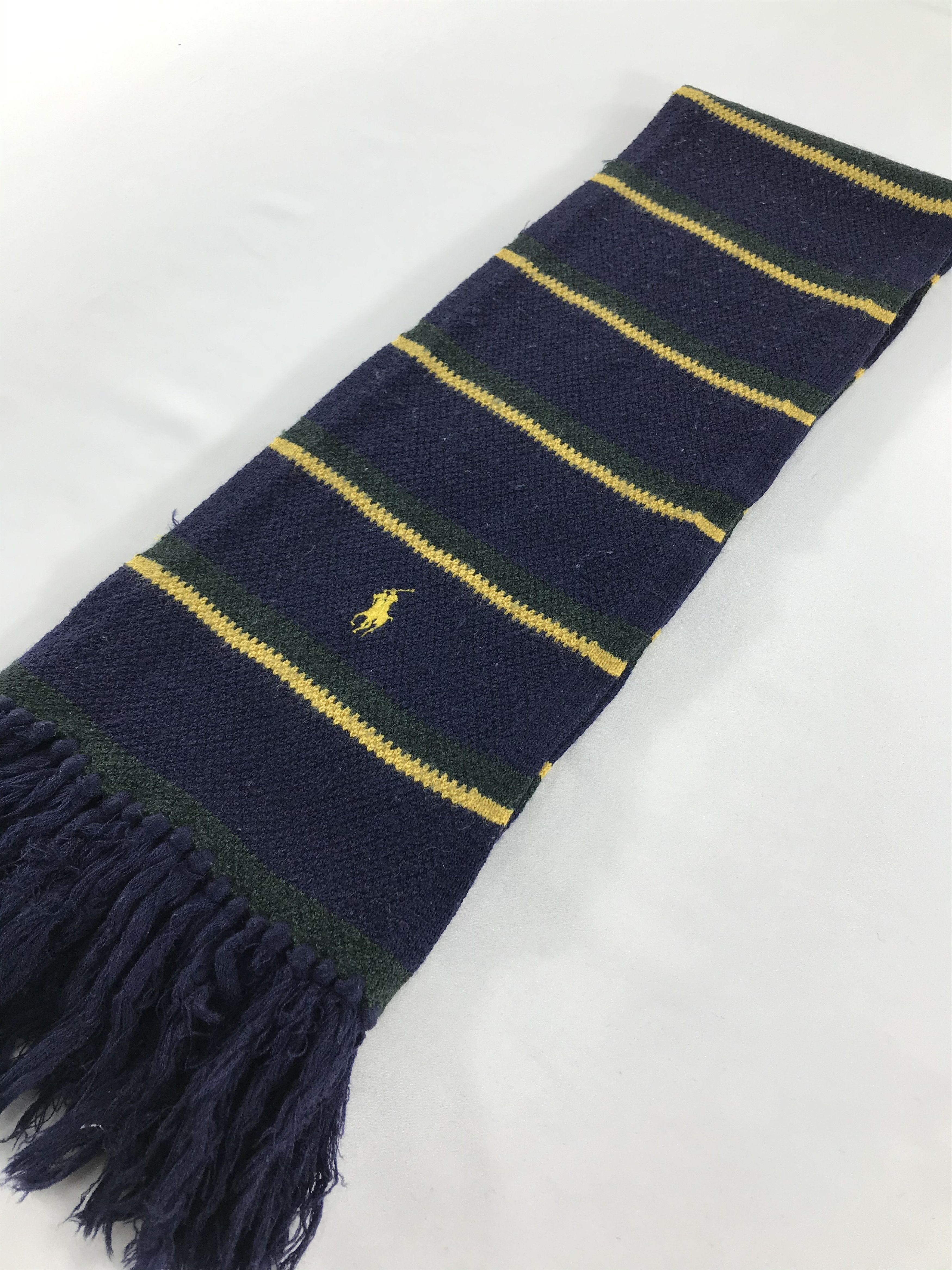 Polo Ralph Lauren Vintage Polo Ralph Lauren Scarf/Muffler/Neckwear MF1633 Size ONE SIZE - 3 Thumbnail