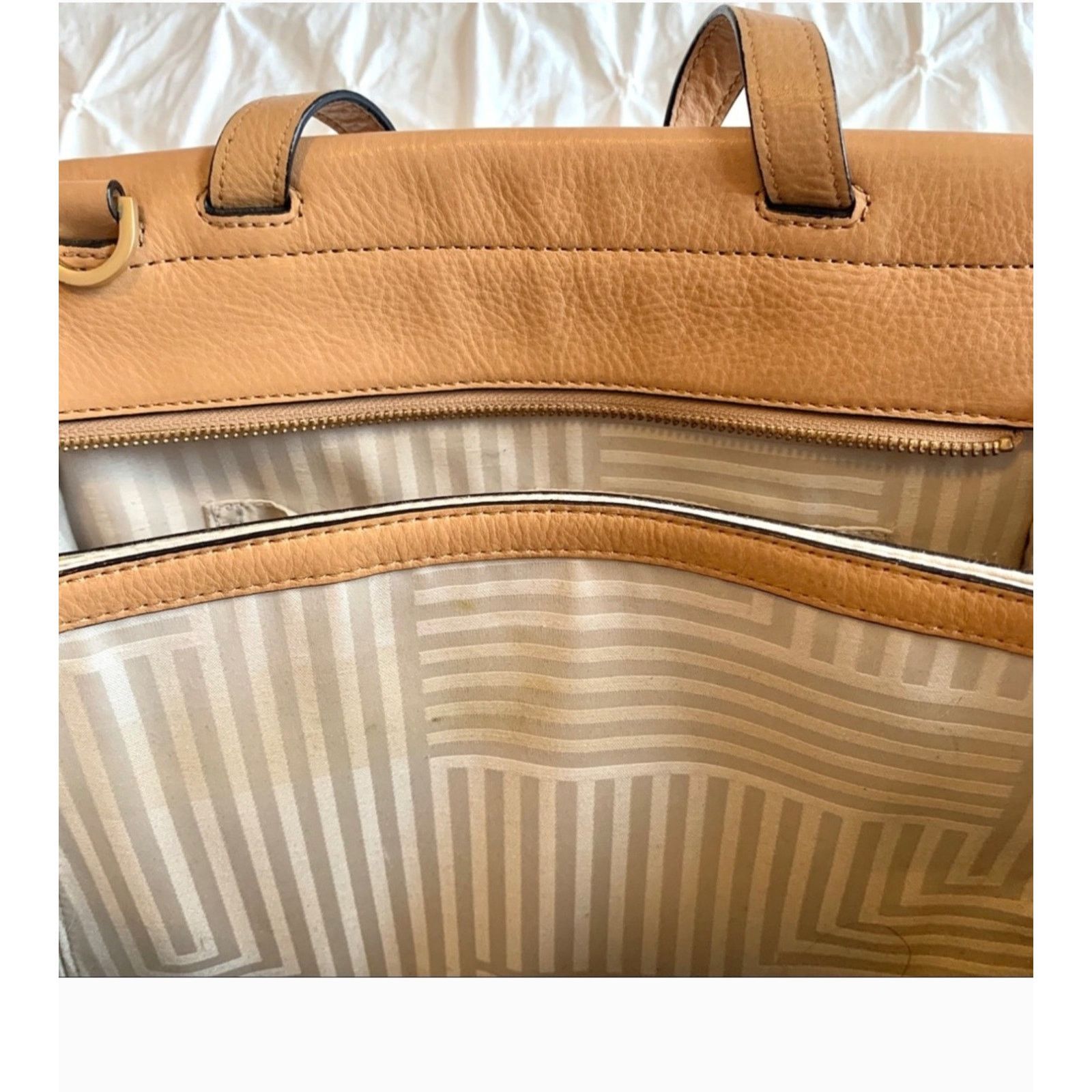 Kate Spade Kate Spade Saturday The Satchel /Leather With Zip Pocket Size ONE SIZE - 7 Thumbnail