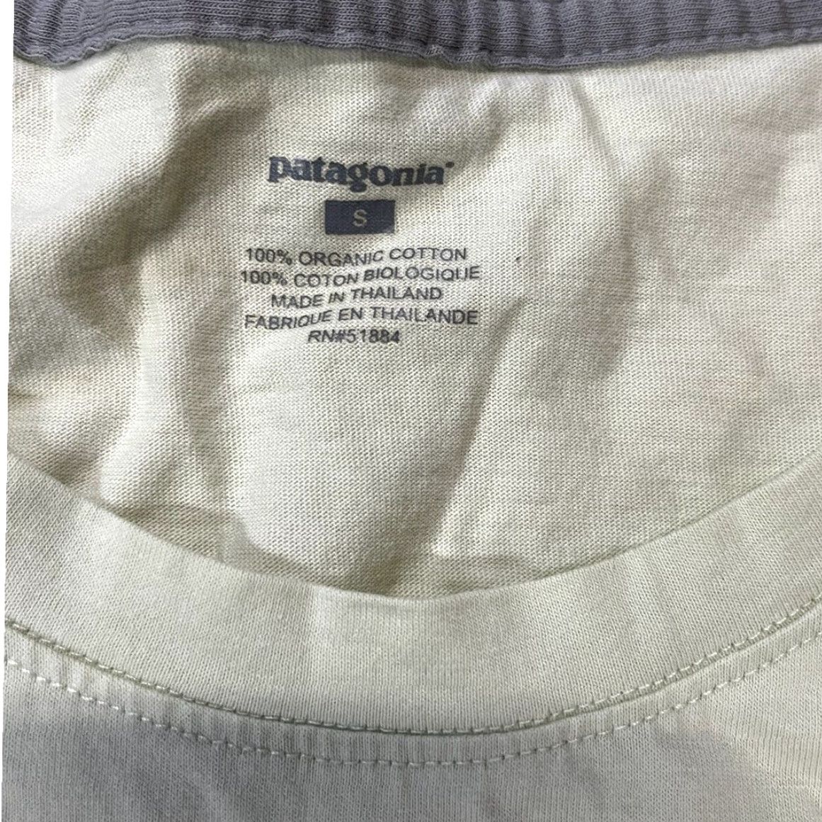 Patagonia Patagonia Short Sleeve T-Shirt Dress Organic Cotton Light Green Size S Womens Midi Dress 35" Shoulder to Hem Size S / US 4 / IT 40 - 4 Thumbnail