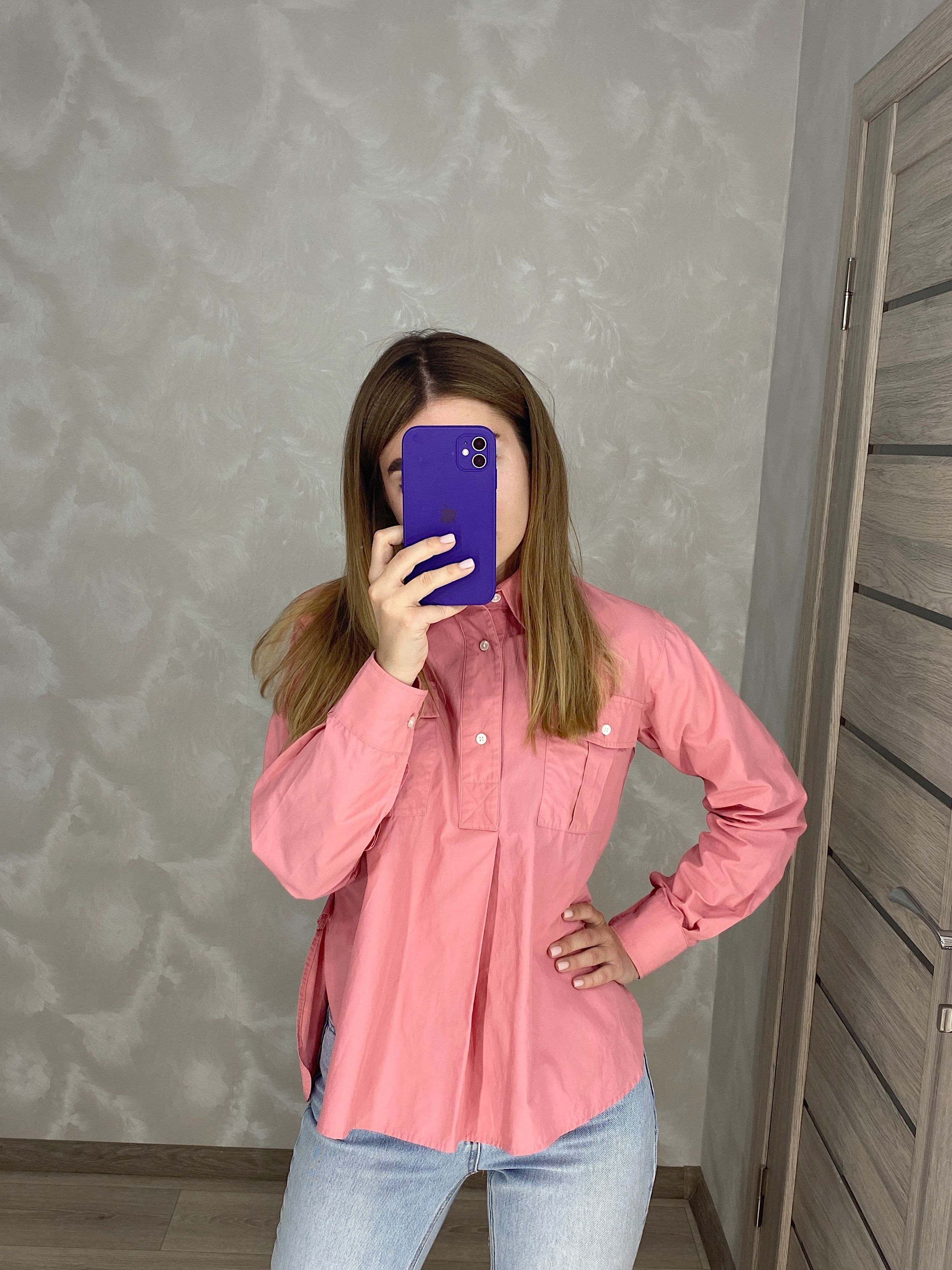 Designer × Plan C Plan C Shirt Women Pink Cargo Designer Size M / US 6-8 / IT 42-44 - 15 Thumbnail