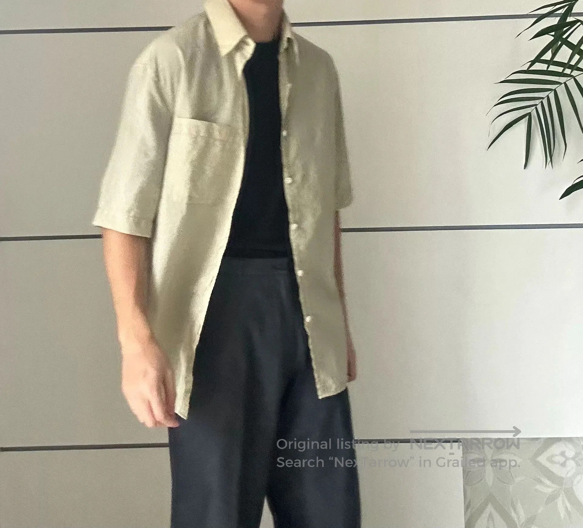 Lemaire LEMAIRE 22SS Short Sleeve Shirt. Size US S / EU 44-46 / 1 - 8 Thumbnail