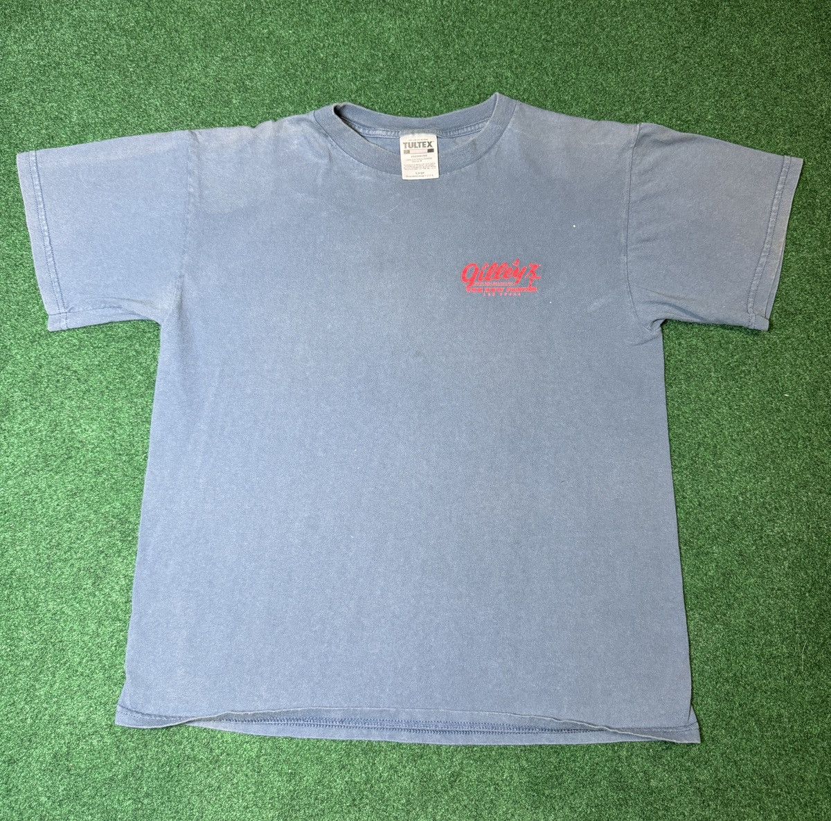 Tultex × Vintage Vintage 90s Gilleys Urban Cowboy Honky Tonk Cowgirl T Shirt Size L / US 10 / IT 46 - 3 Thumbnail