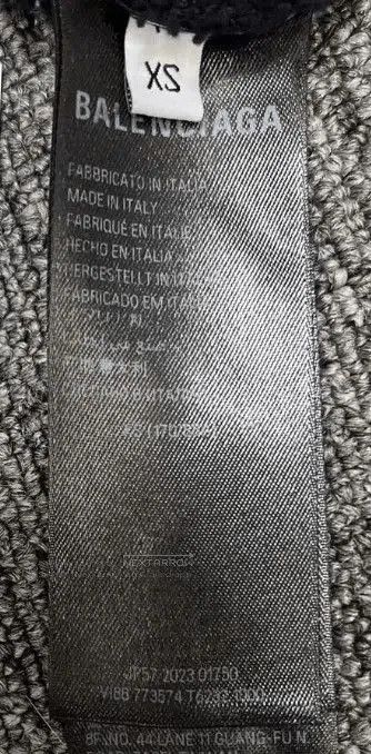Balenciaga Black High Neck Half-Zip Sweater. Size US XS / EU 42 / 0 - 8 Thumbnail