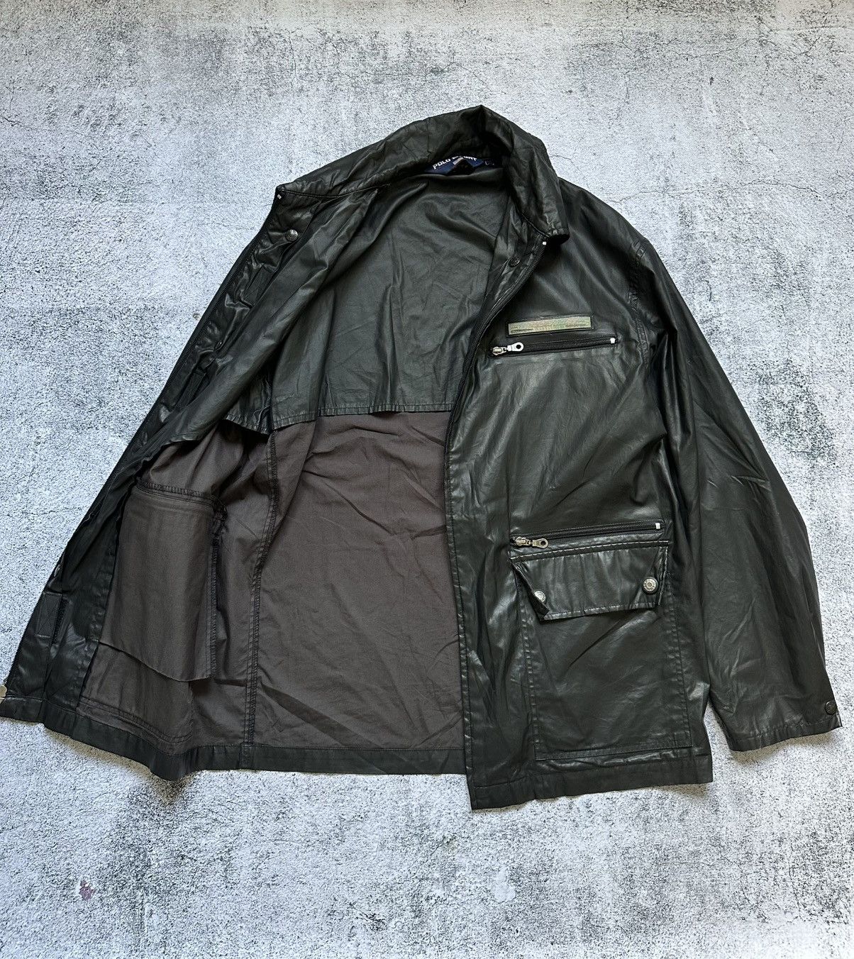 Ralph Lauren Rare Vintage Polo Ralph Lauren Sport Full Nylon Jacket Size US M / EU 48-50 / 2 - 14 Thumbnail