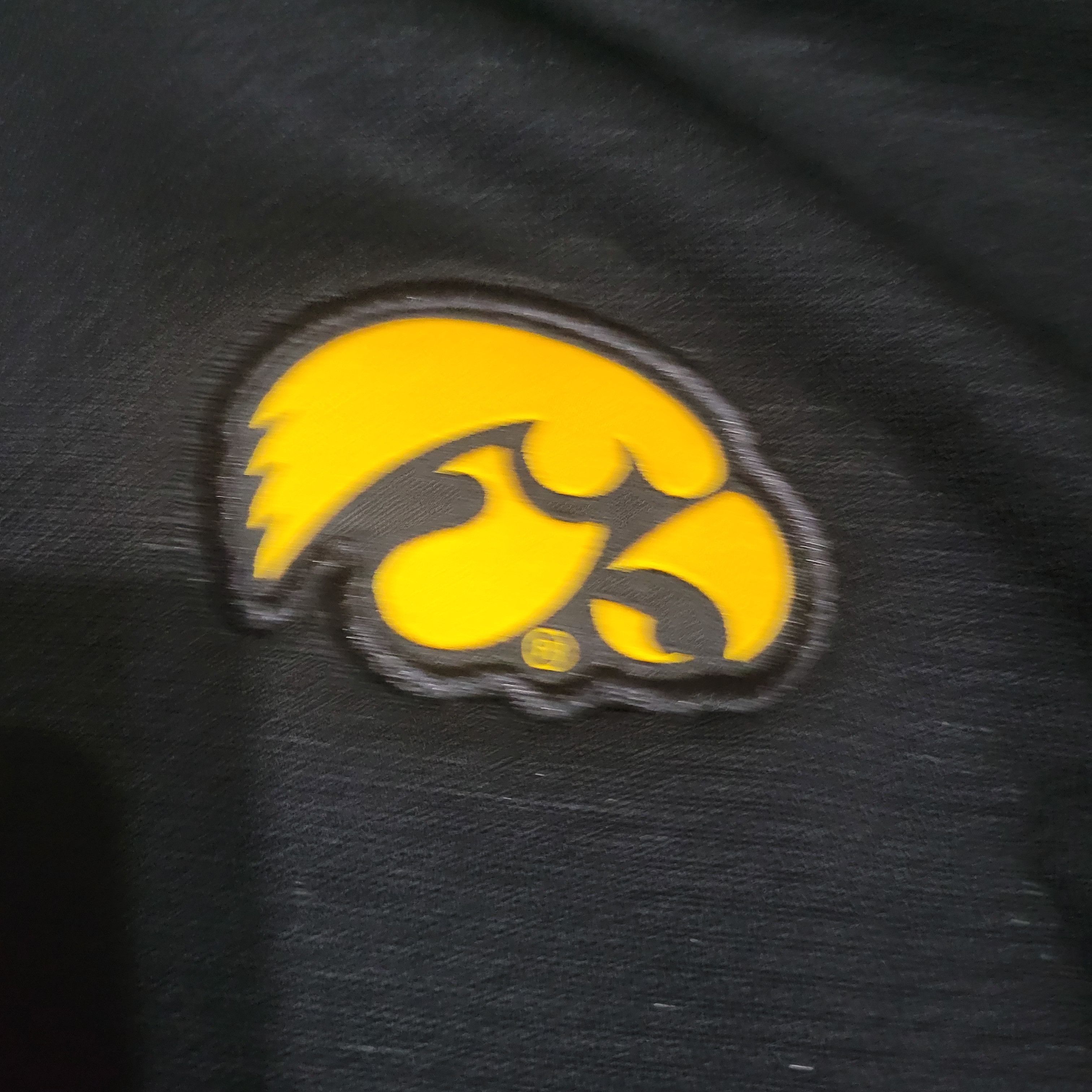 Nike Nike Iowa Hawkeyes Black Gold Dri 1/4 Zip Football Shirt S Size US S / EU 44-46 / 1 - 4 Thumbnail
