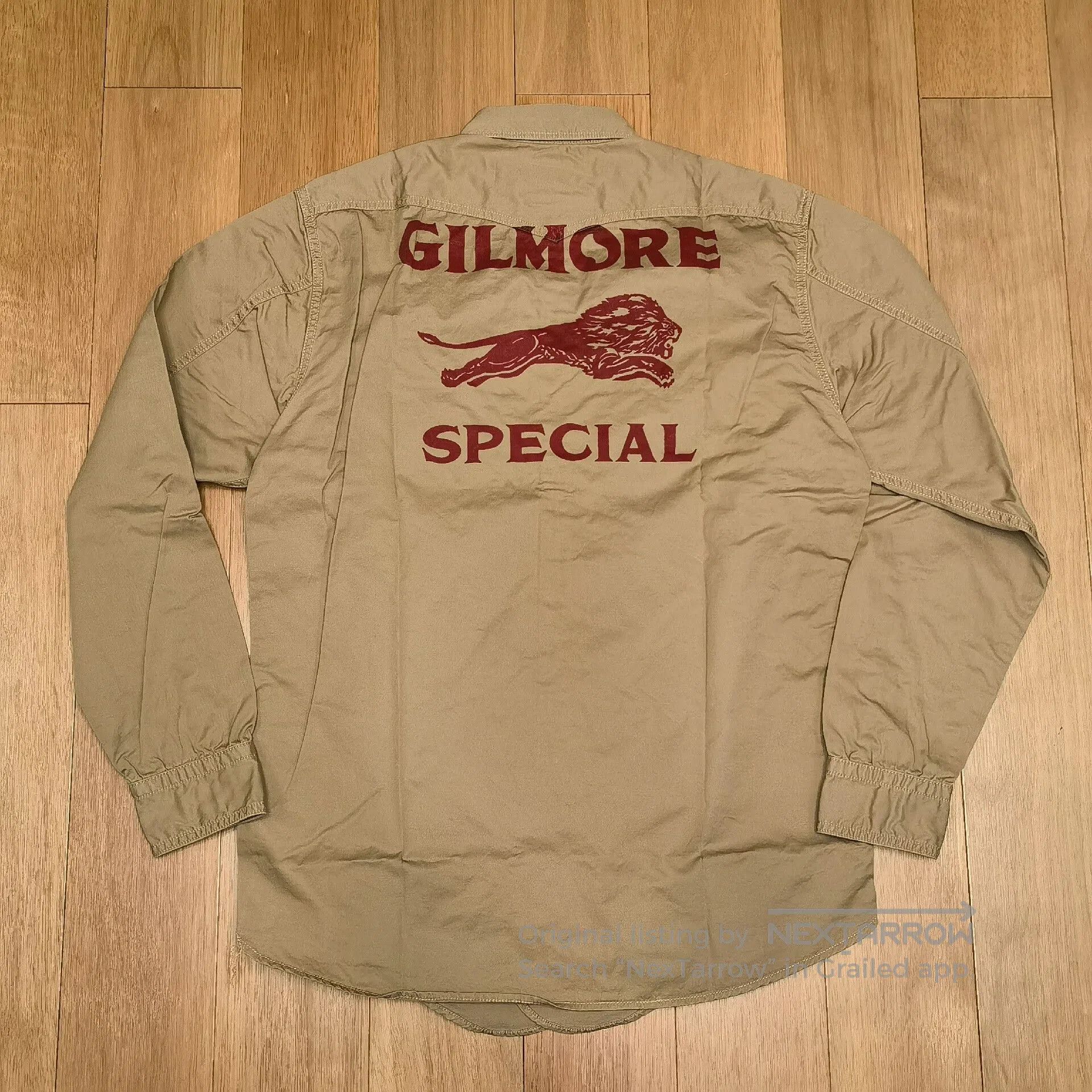 Vintage Frontry Spec Olive Green Shirt.