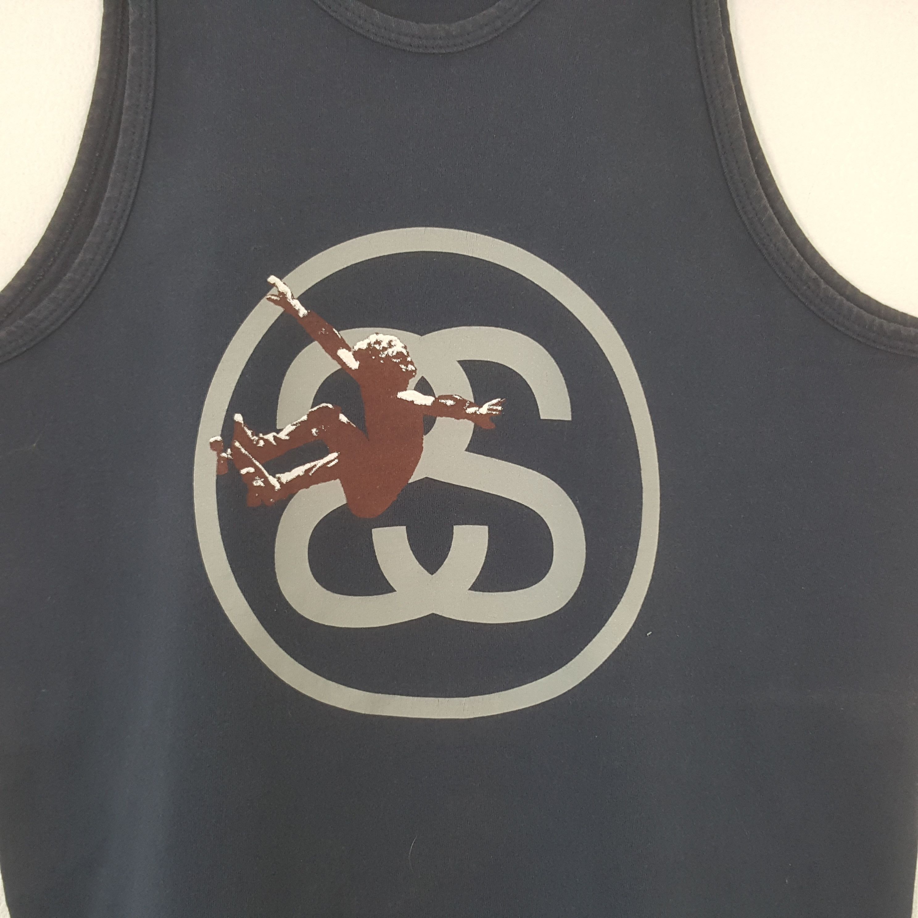 Stussy Vintage Stussy Skateboard Tank Top Shirt Size US M / EU 48-50 / 2 - 2 Thumbnail