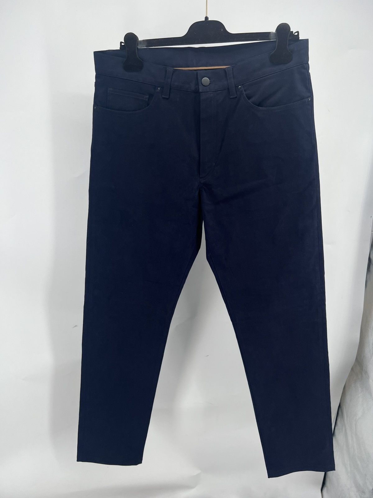 Moncler Moncler Edit Chinos Navy Size 48 M RRP $550 Size US 32 / EU 48 - 1 Thumbnail