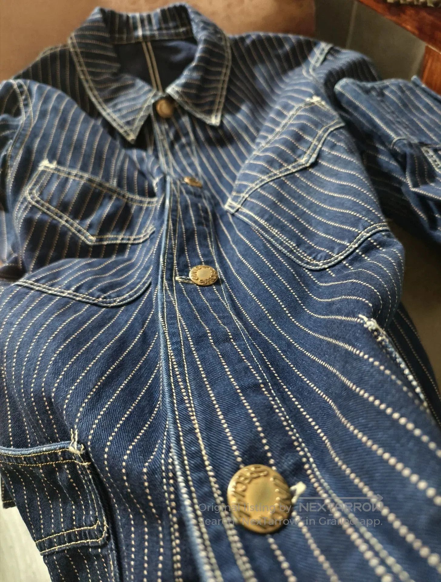 Warehouse & Co. Freewheelers Wabash Warehouse Railroad Worker Coat. Size US M / EU 48-50 / 2 - 6 Thumbnail