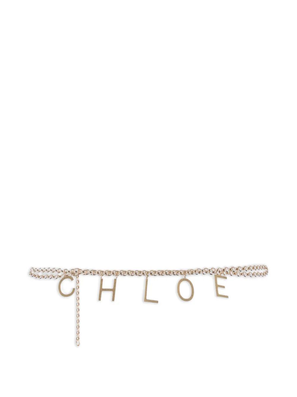 Chloe "CHLOE" LETTERS BELT Size ONE SIZE - 1 Thumbnail