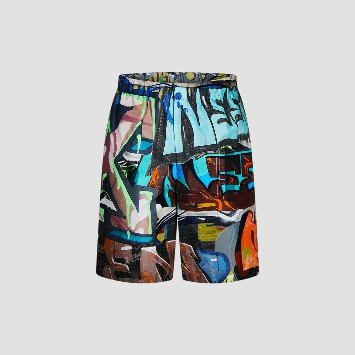 Off-White Off-White Graffiti Bermuda Shorts Size US 30 / EU 46 - 4 Thumbnail