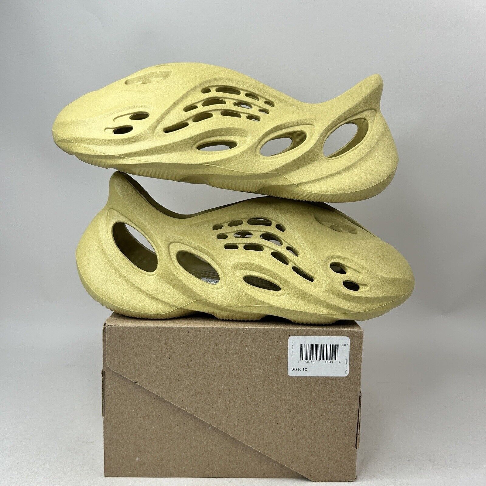 Adidas adidas Yeezy Foam RNR Runner “Sulfur” 2024 Size US 12 / EU 45 - 1 Thumbnail