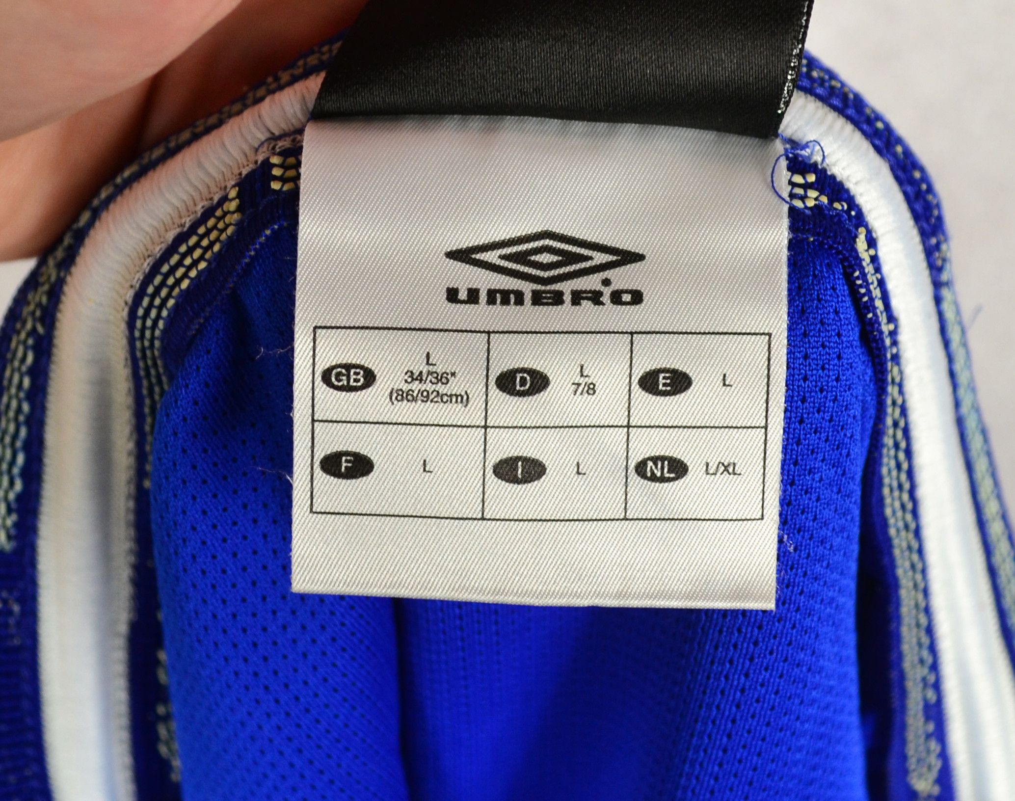 Vintage Vintage 90's Umbro Chelsea Football Shorts Size US 34 / EU 50 - 6 Thumbnail