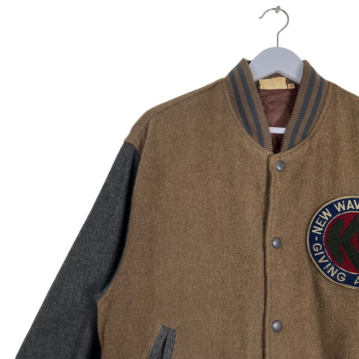 Japanese Brand VINTAGE KEARNEY HOUSE VARSITY BOMBER JACKET Size US M / EU 48-50 / 2 - 7 Thumbnail