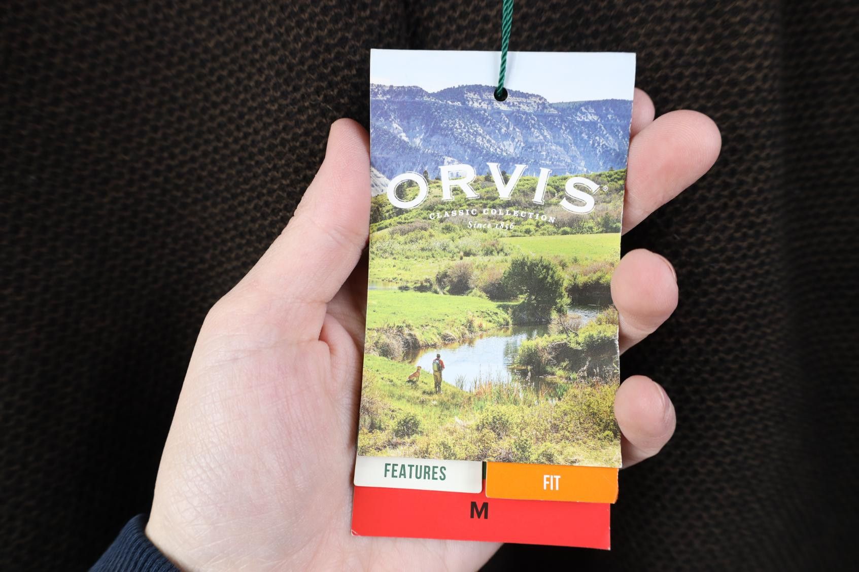 Orvis New Orvis Lined Thermal Knit 1/4 Zip Pullover Sweater Brown Size US M / EU 48-50 / 2 - 9 Thumbnail