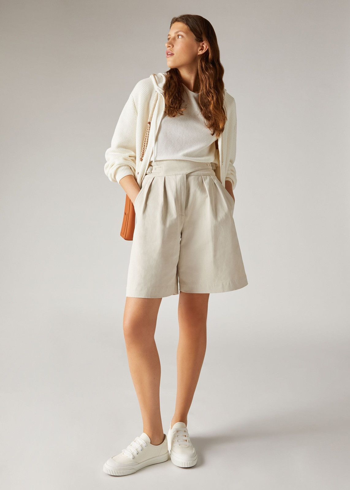 Loro Piana o1srvl11e0424 Sweater in White Size S / US 4 / IT 40 - 2 Thumbnail