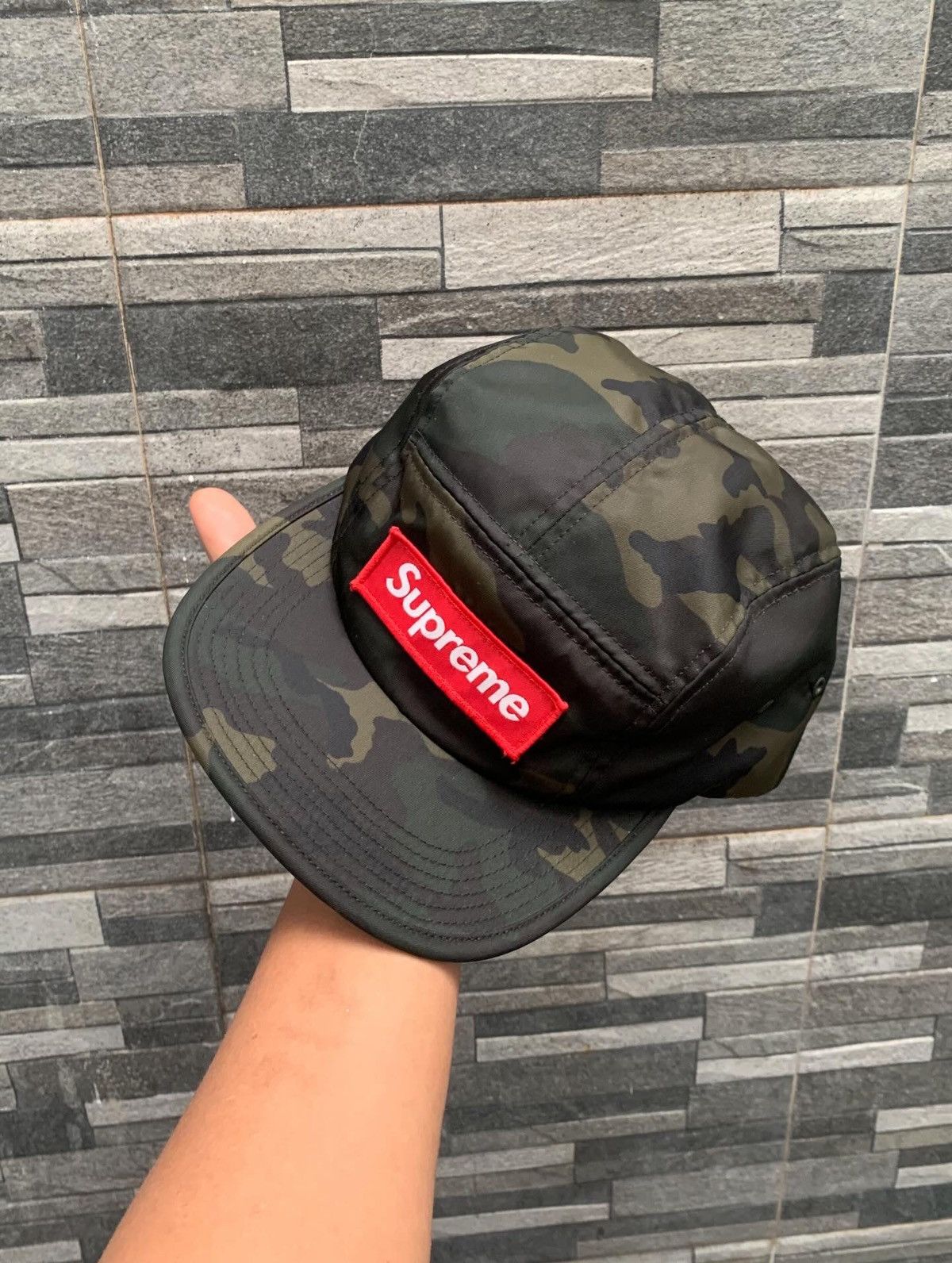 Supreme Supreme Nylon Camo Camp Cap SS16 Size ONE SIZE - 5 Thumbnail