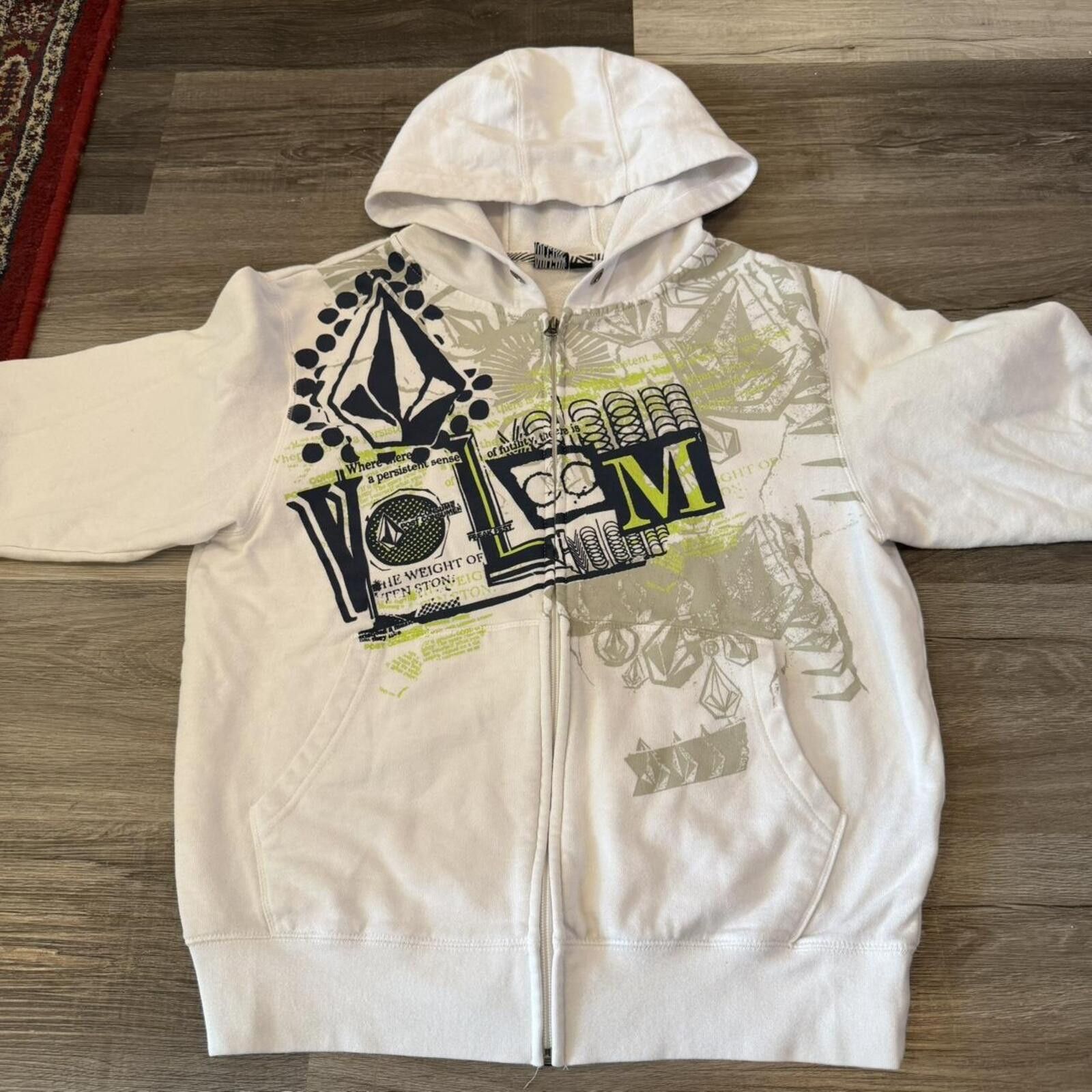 Volcom Vintage volcom stone zip up hoodie 00s S Y2K Size US S / EU 44-46 / 1 - 3 Thumbnail