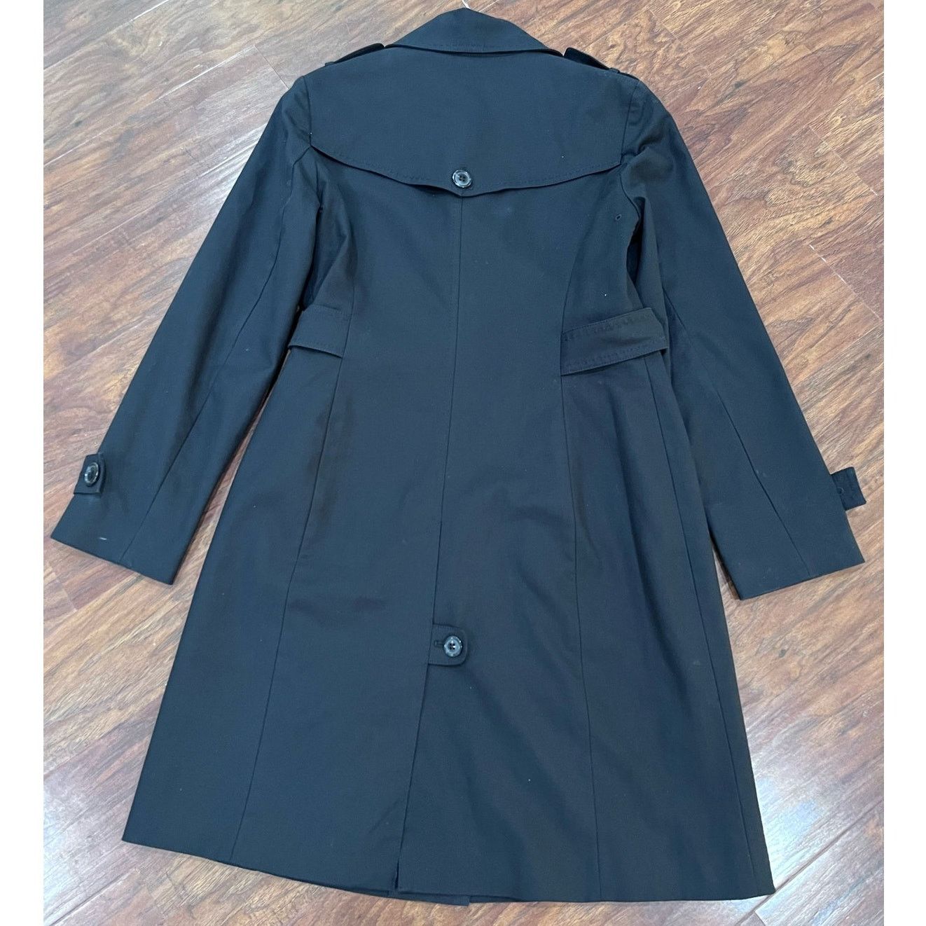 Kenneth Cole Kenneth Cole Womens trench coat M Black Reaction Size M / US 6-8 / IT 42-44 - 2 Thumbnail