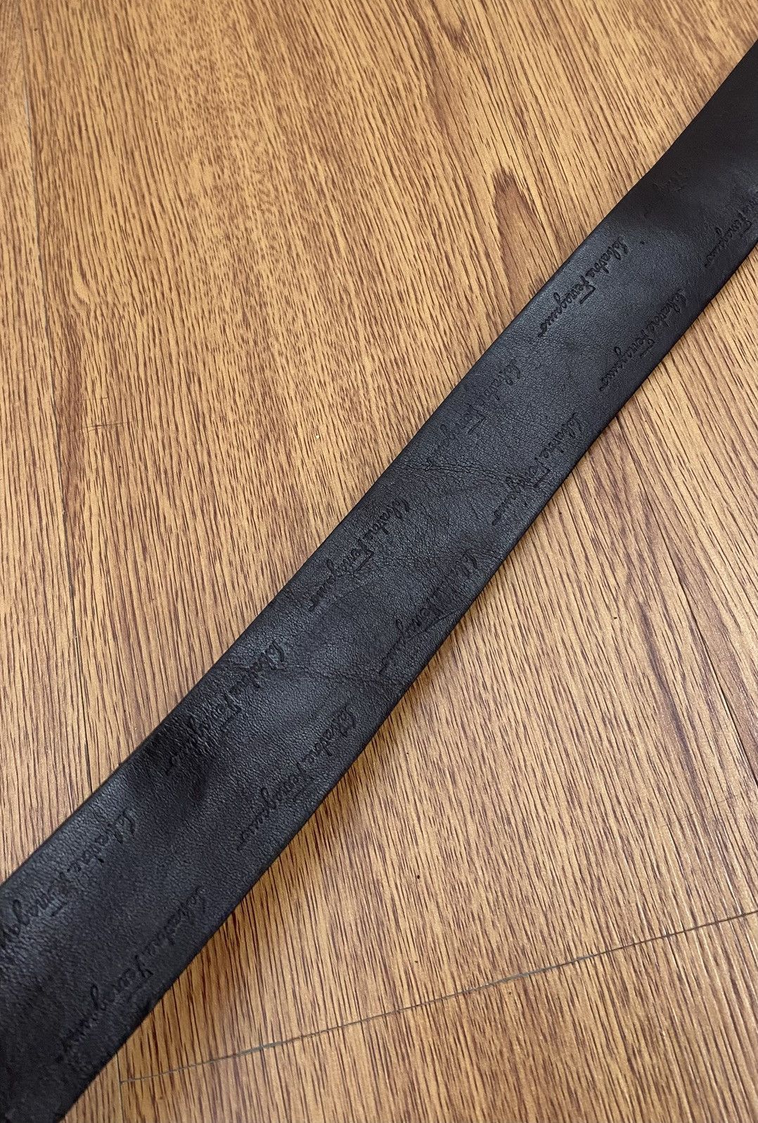 Salvatore Ferragamo Vintage Salvatore Ferragamo leather belt Size ONE SIZE - 4 Thumbnail