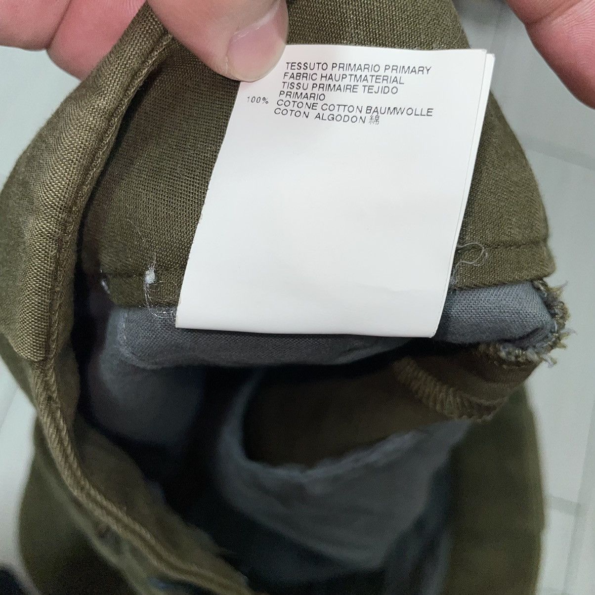 Maison Margiela Maison Margiela Green Trousers Size 44 Size US 31 - 8 Thumbnail