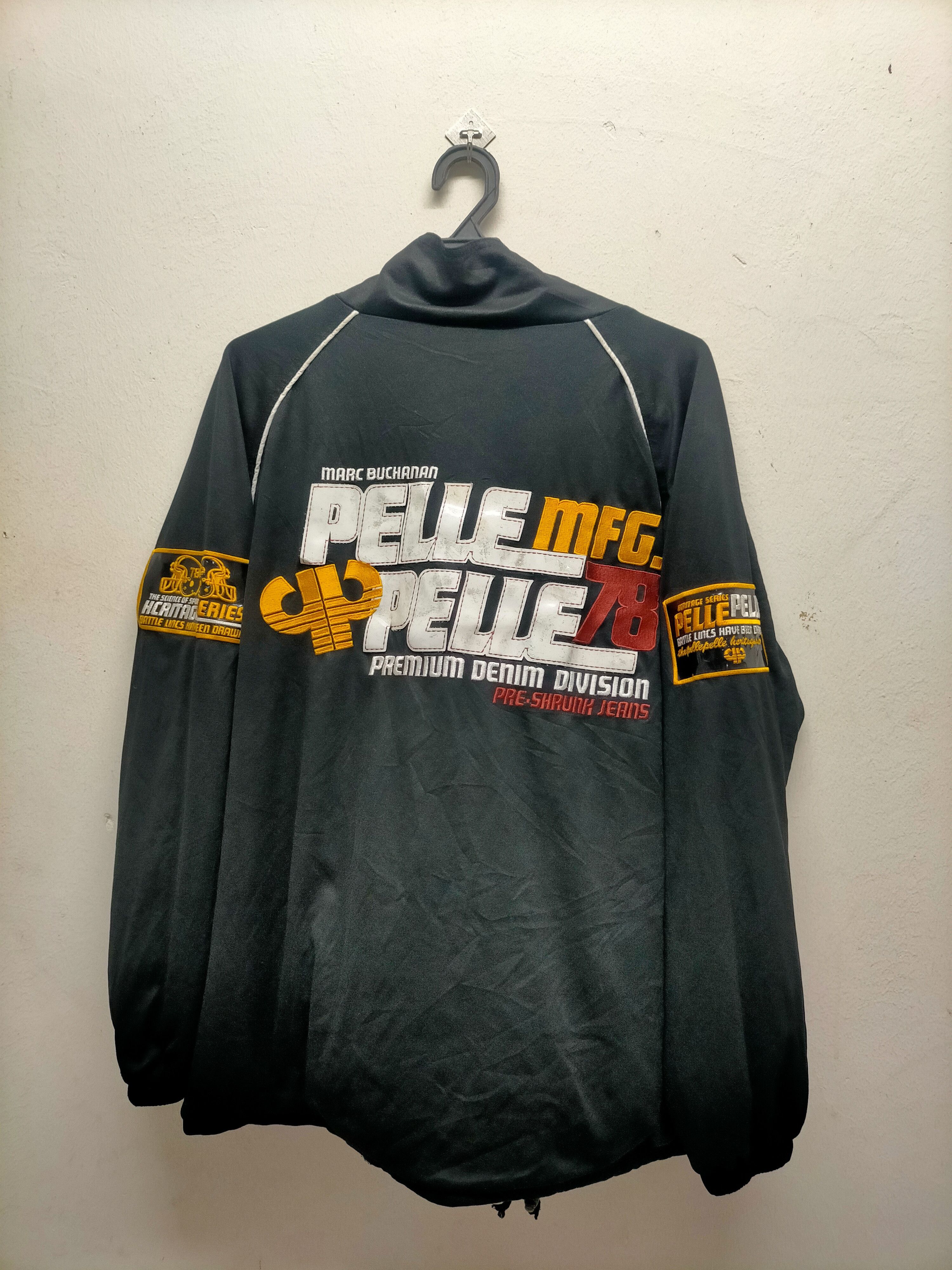 Pelle Pelle Vintage Pelle Pelle Marc Buchanan 90s Sweater Jacket Size US XL / EU 56 / 4 - 1 Thumbnail