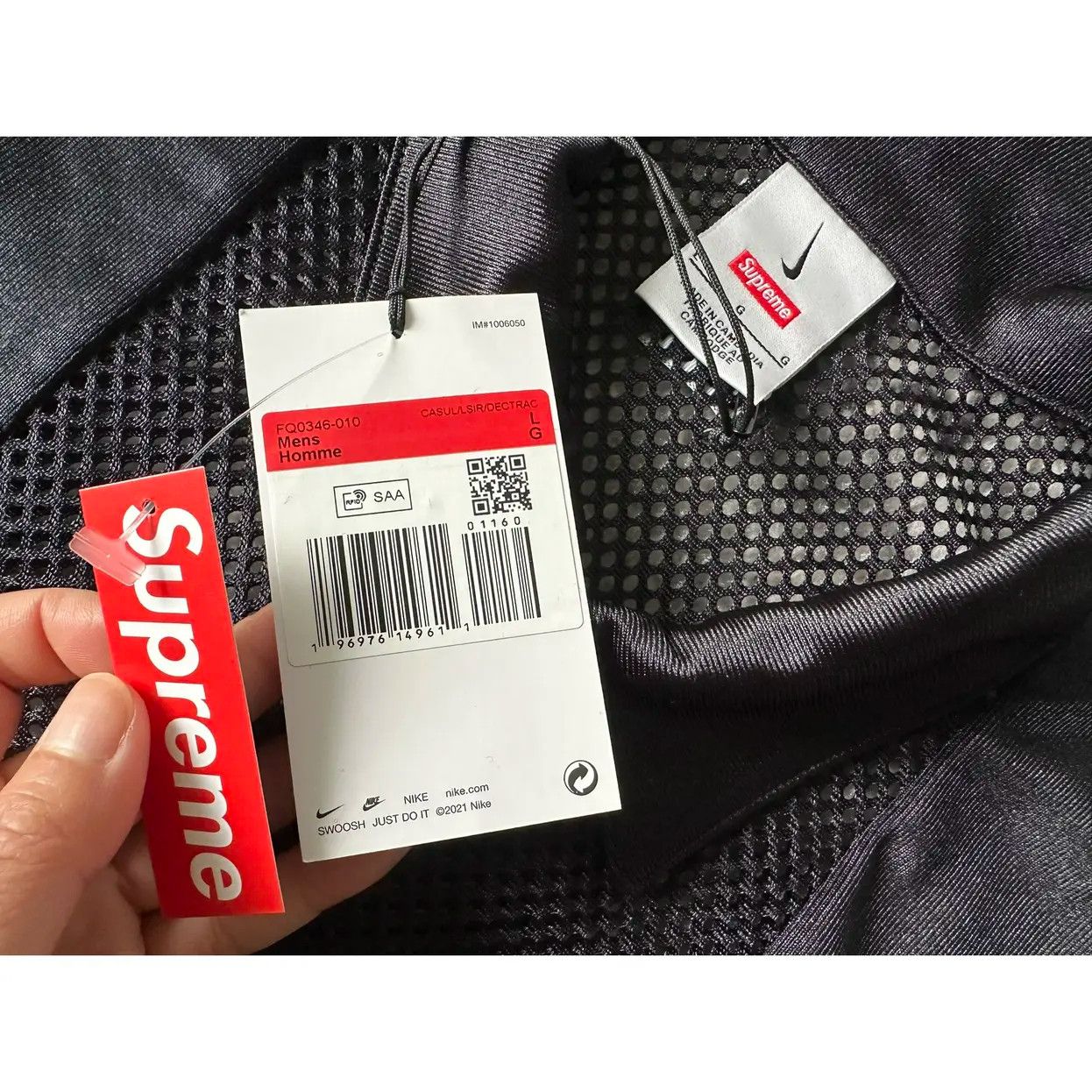 Supreme SUPREME x NIKE MESH S/S SHIRT Size US L / EU 52-54 / 3 - 8 Thumbnail