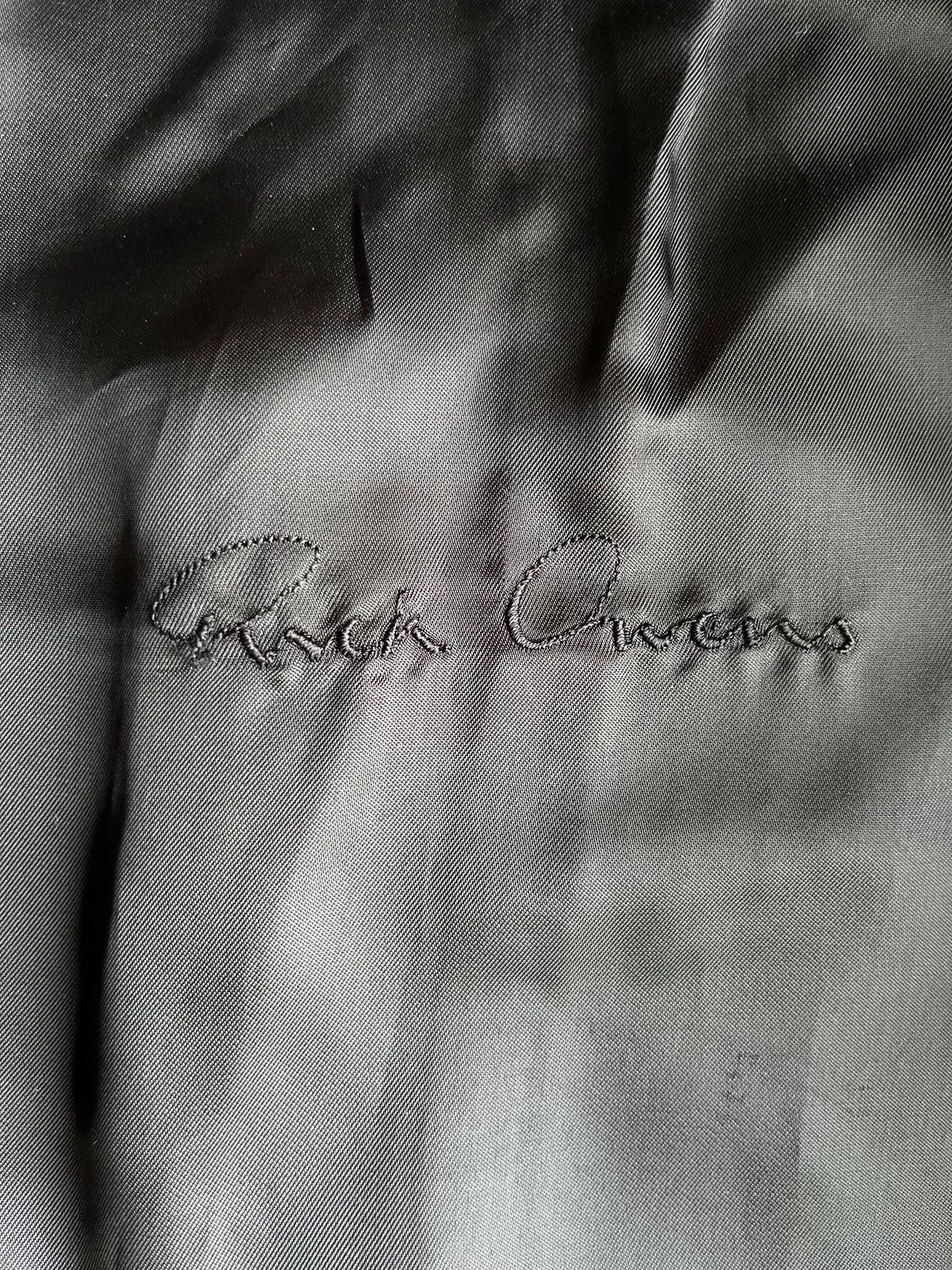 Rick Owens Rick Owens GLEAM black leather jacket with winged neck Size S / US 4 / IT 40 - 10 Thumbnail