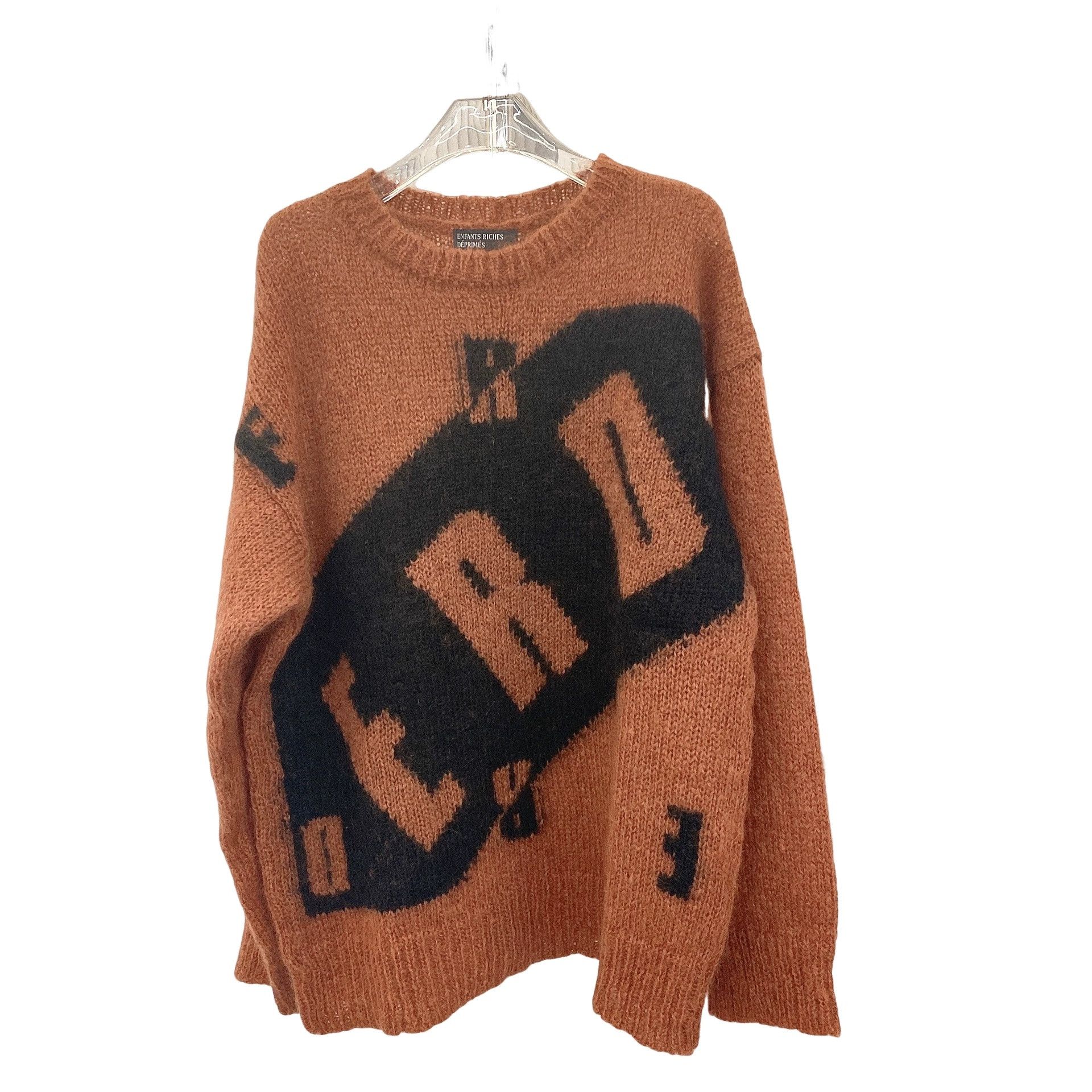 Enfants Riches Deprimes ENFANTS RICHES DEPRIMES Logo Mohair Sweater Size M Size US M / EU 48-50 / 2 - 1 Thumbnail