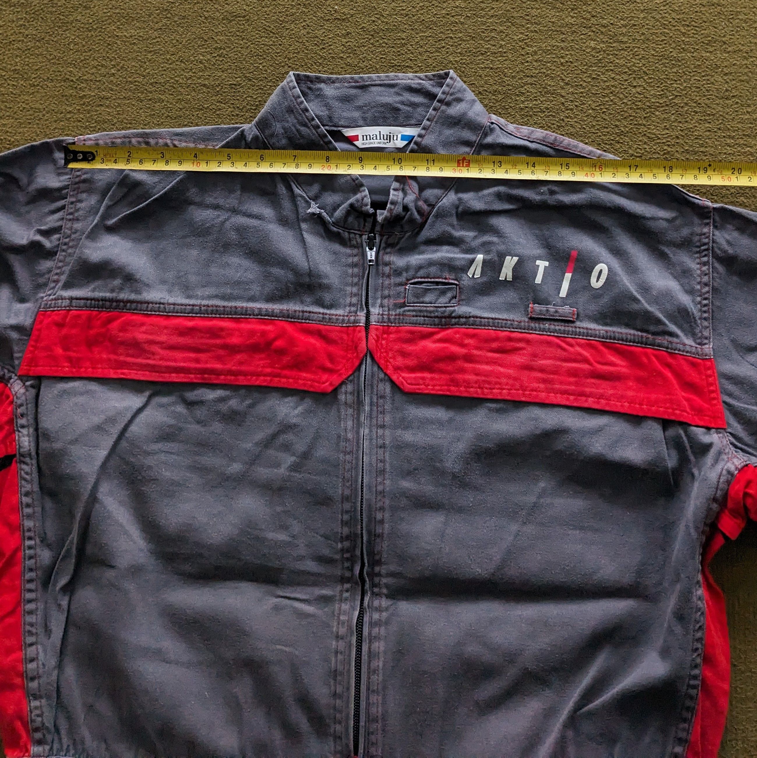 Japanese Brand Vintage AKITO Japanese Brand Coverall Workwear Jacket Size US M / EU 48-50 / 2 - 7 Thumbnail