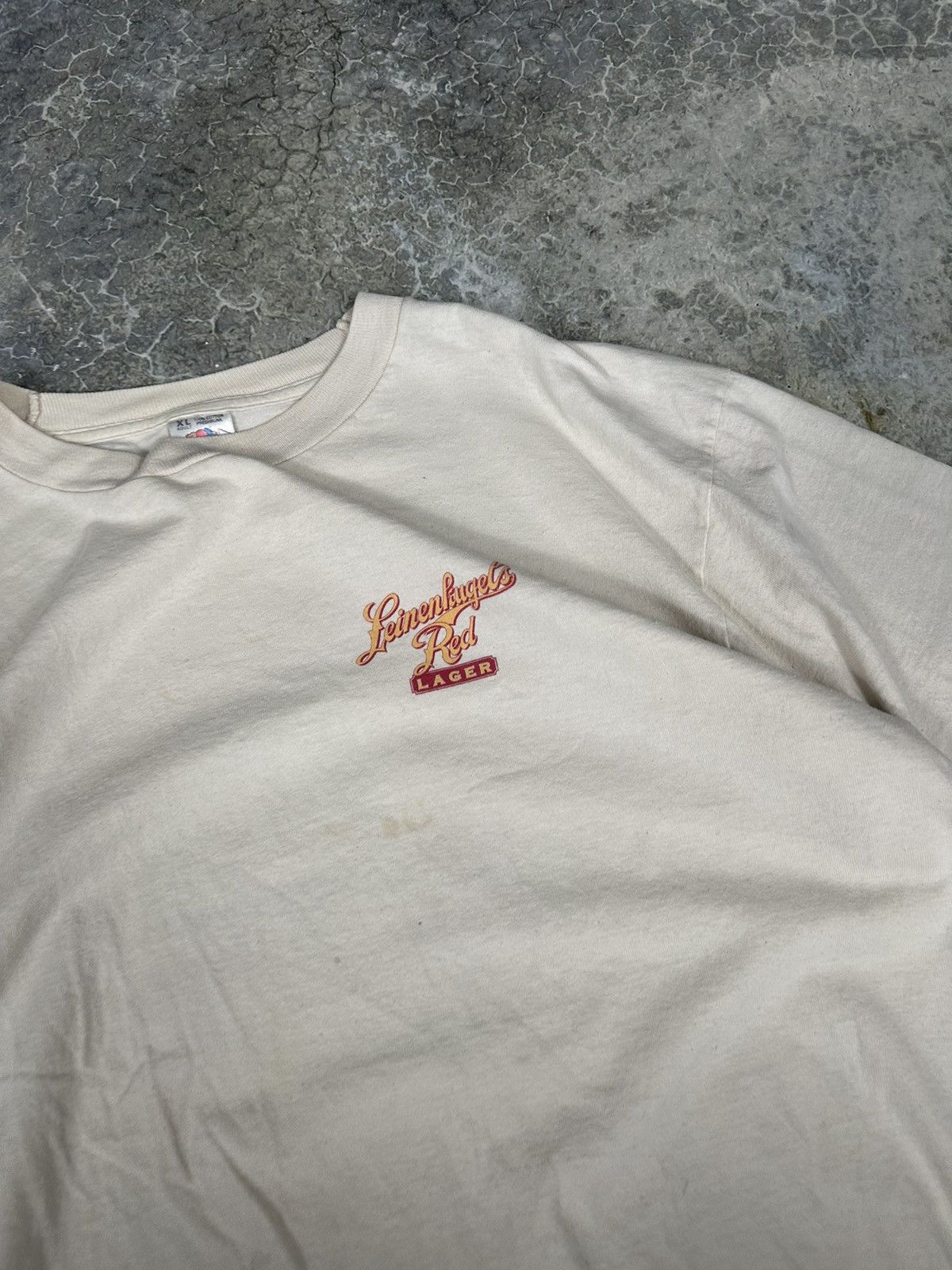 Vintage Vintage Cropped STOP LAGER tee Size US XL / EU 56 / 4 - 5 Thumbnail