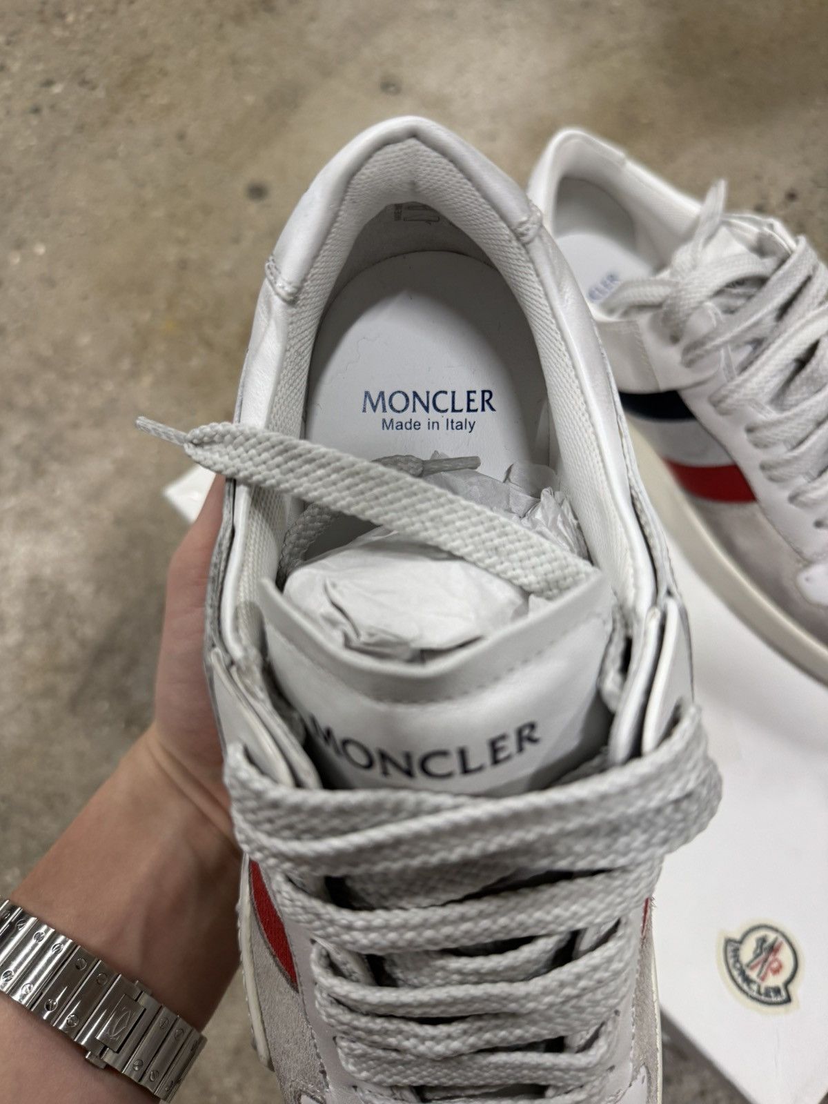 Moncler Moncler Onyx Vintage Sneaker NEW 750$ Size US 7.5 / EU 40-41 - 6 Thumbnail