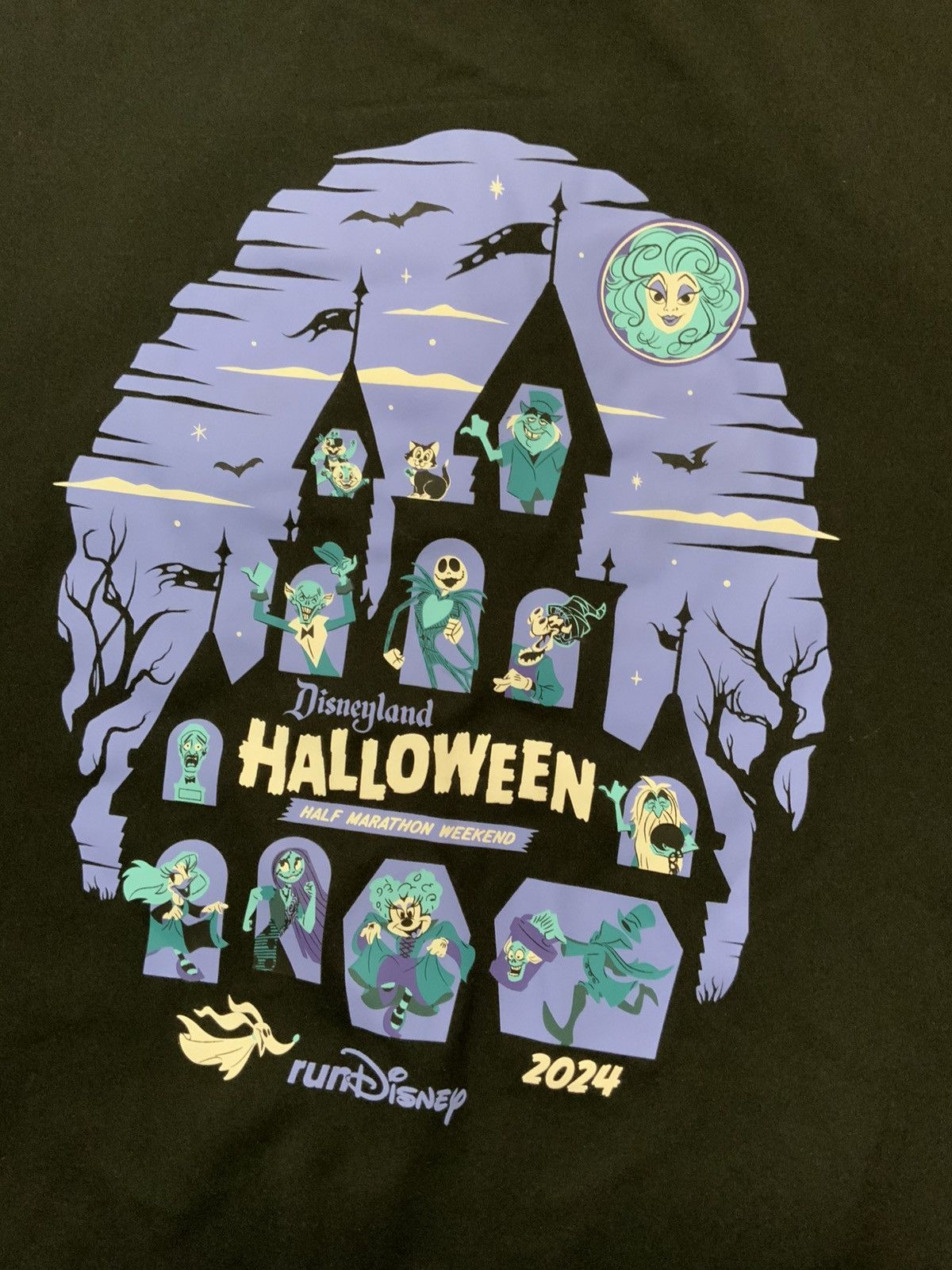 Disney Disneyland Halloween Half Marathon Disney Run Hooded Jacket Size US M / EU 48-50 / 2 - 1 Thumbnail