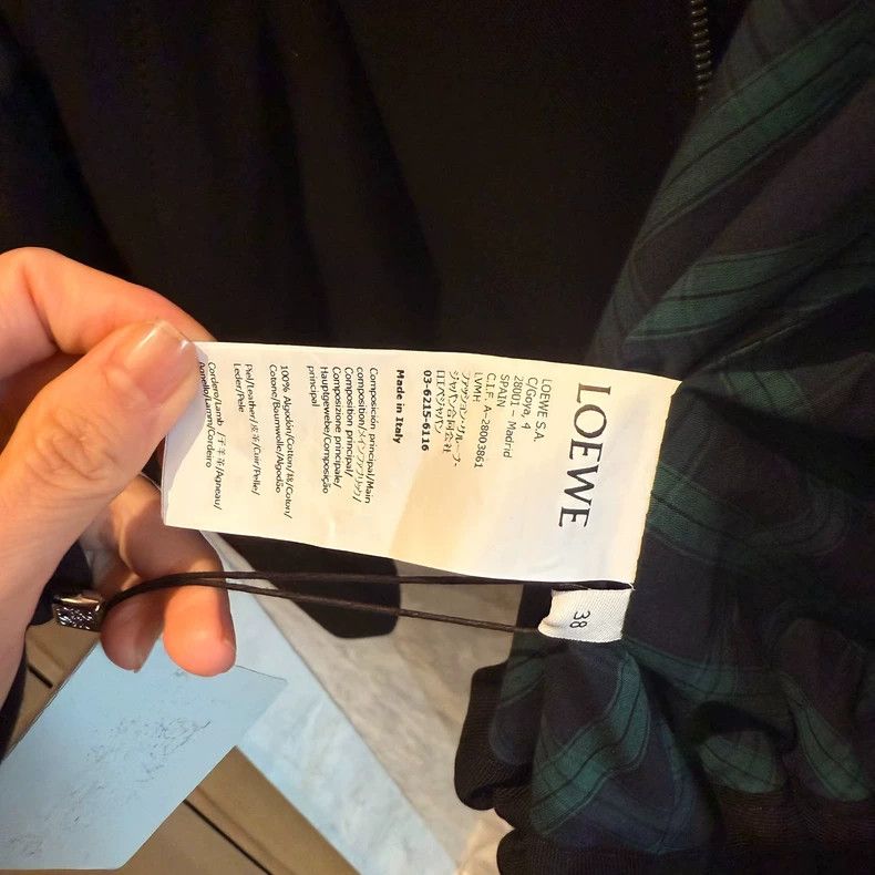 Loewe LOEWE Black jacket coat Size XS / US 0-2 / IT 36-38 - 6 Thumbnail