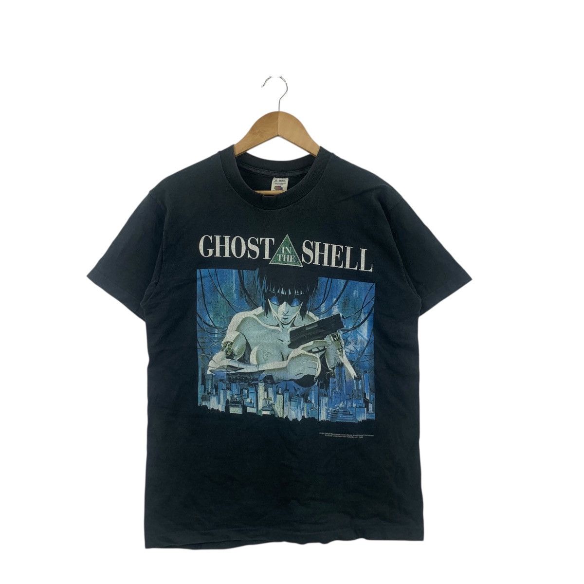 Anime Vintage 1995 GHOST IN THE SHELL Cyber Punk Tee Shirt Top Size US M / EU 48-50 / 2 - 3 Thumbnail
