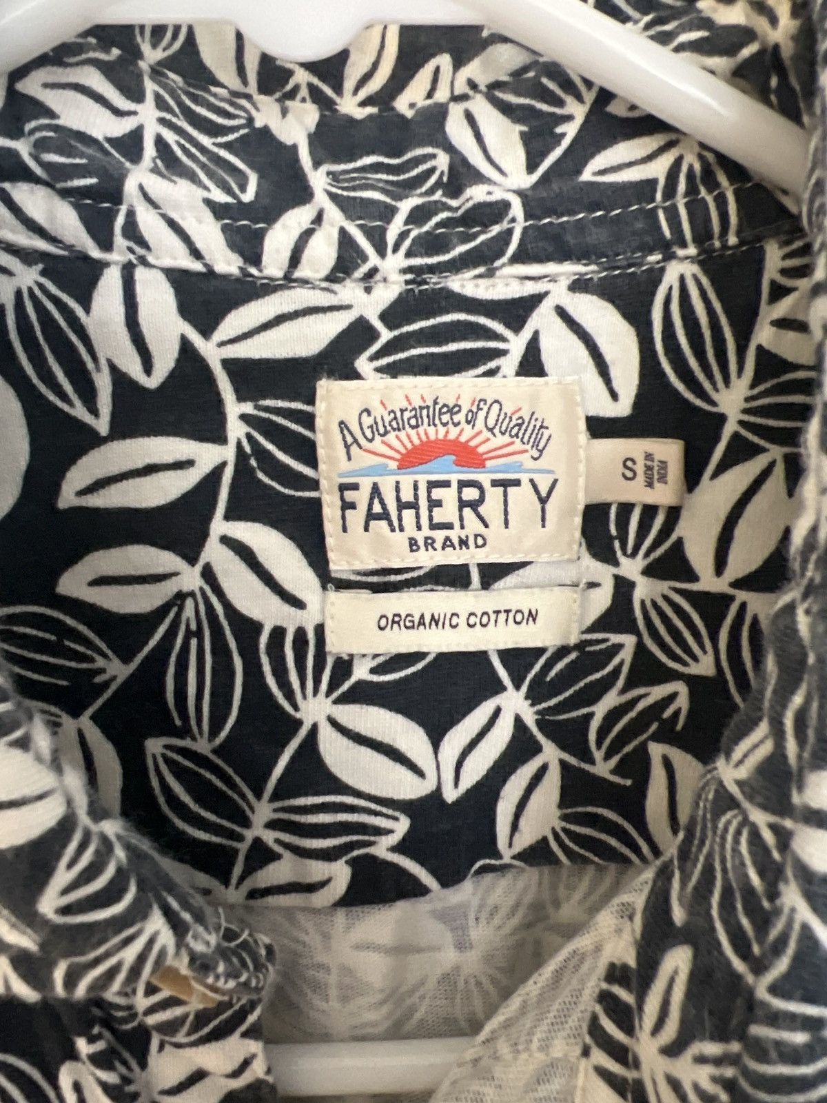 Faherty Faherty Brand Size S Cotton Button Down Size US S / EU 44-46 / 1 - 3 Thumbnail