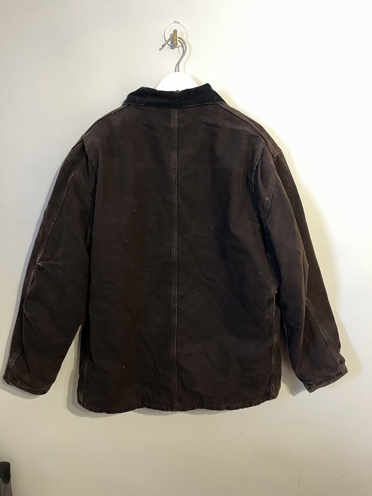 Carhartt × Japanese Brand Free Carhartt Traditional Coat LargeDuck Jacket Dark Brown Size US L / EU 52-54 / 3 - 8 Thumbnail