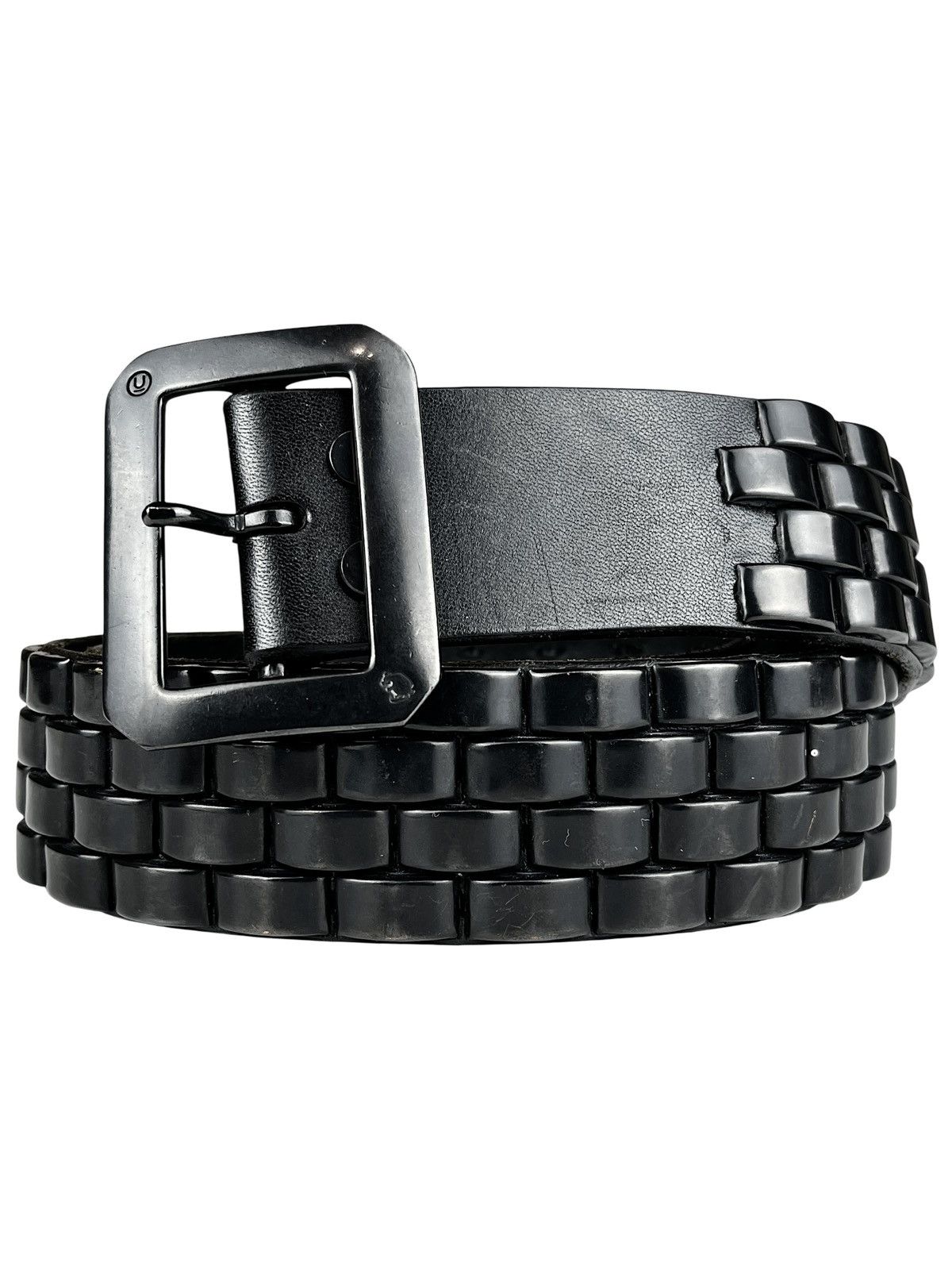 UNDERCOVER 02AW belt black ベルト Undercover Leather Belt - Black | Garmentory